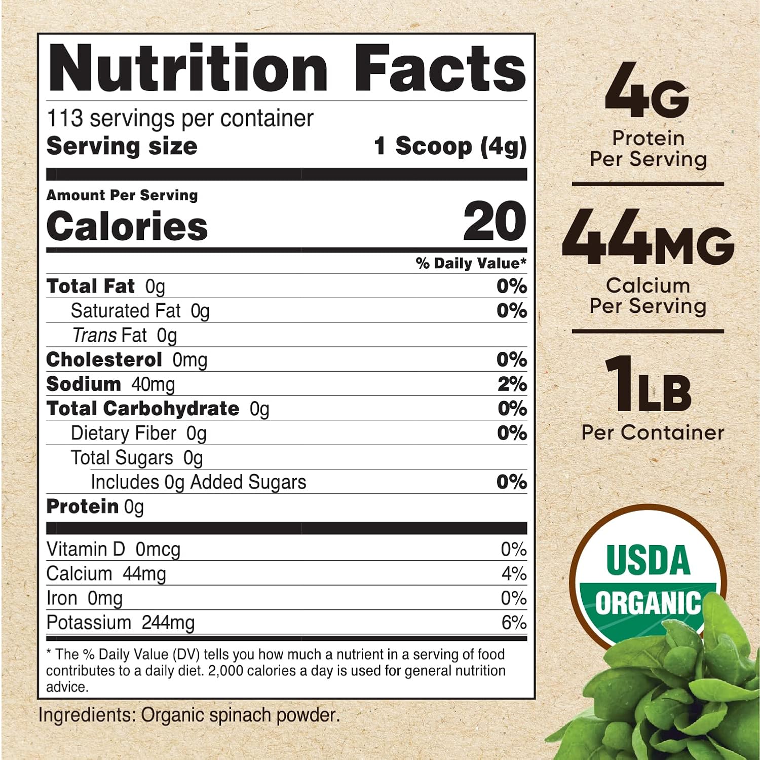 3-pack-of-nutricost-pure-spinach-powder---1lb-each---high-quality-superfood-supplement-for-smoothies-and-recipes-2