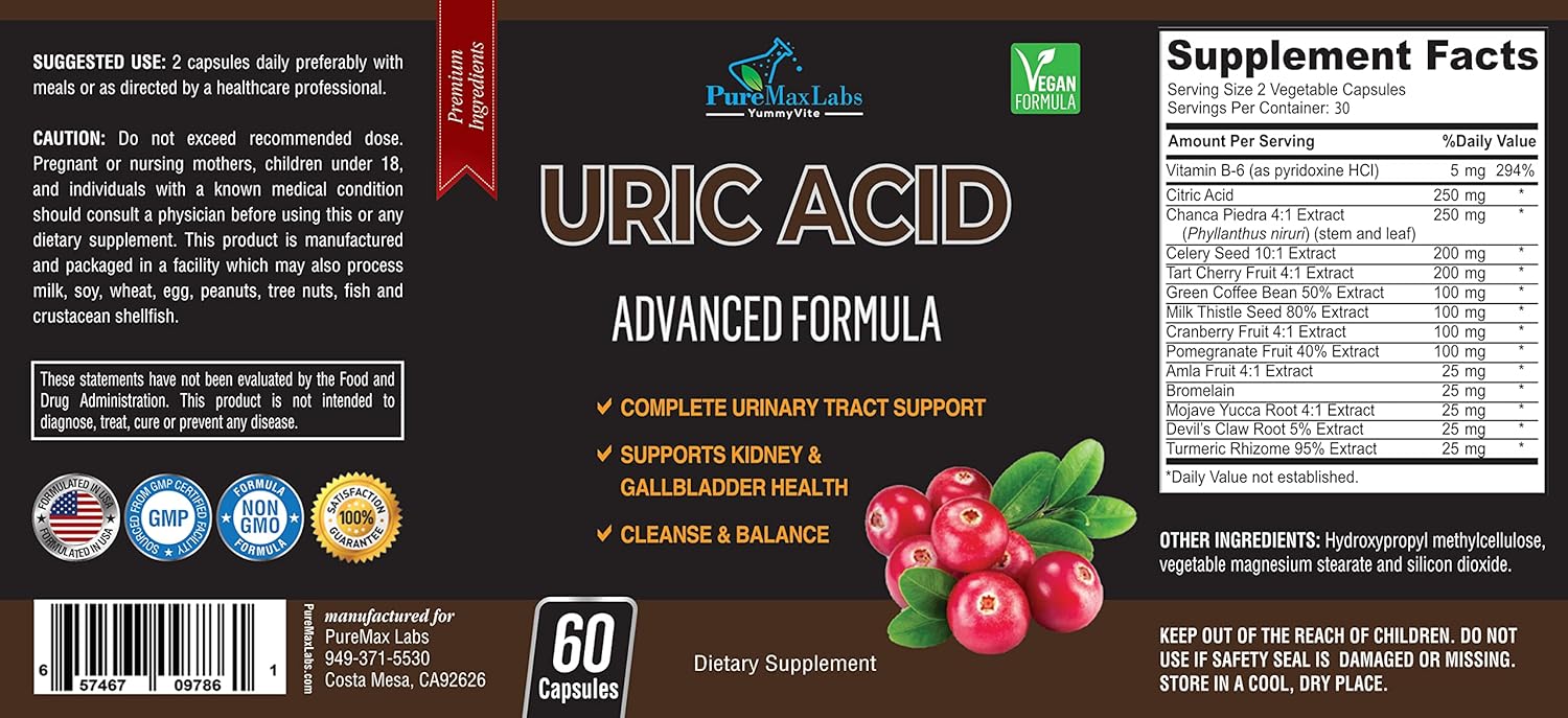 uric-acid-cleanse-capsules-with-cranberry-chanca-piedra-tart-cherry-milk-thistle---kidney-liver-support---60-count-6