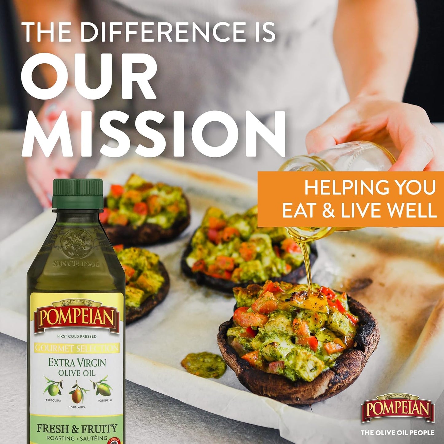 pompeian-gourmet-selection-extra-virgin-olive-oil---fresh-fruity-flavor-ideal-for-roasting-sauting---16-fl-oz-5