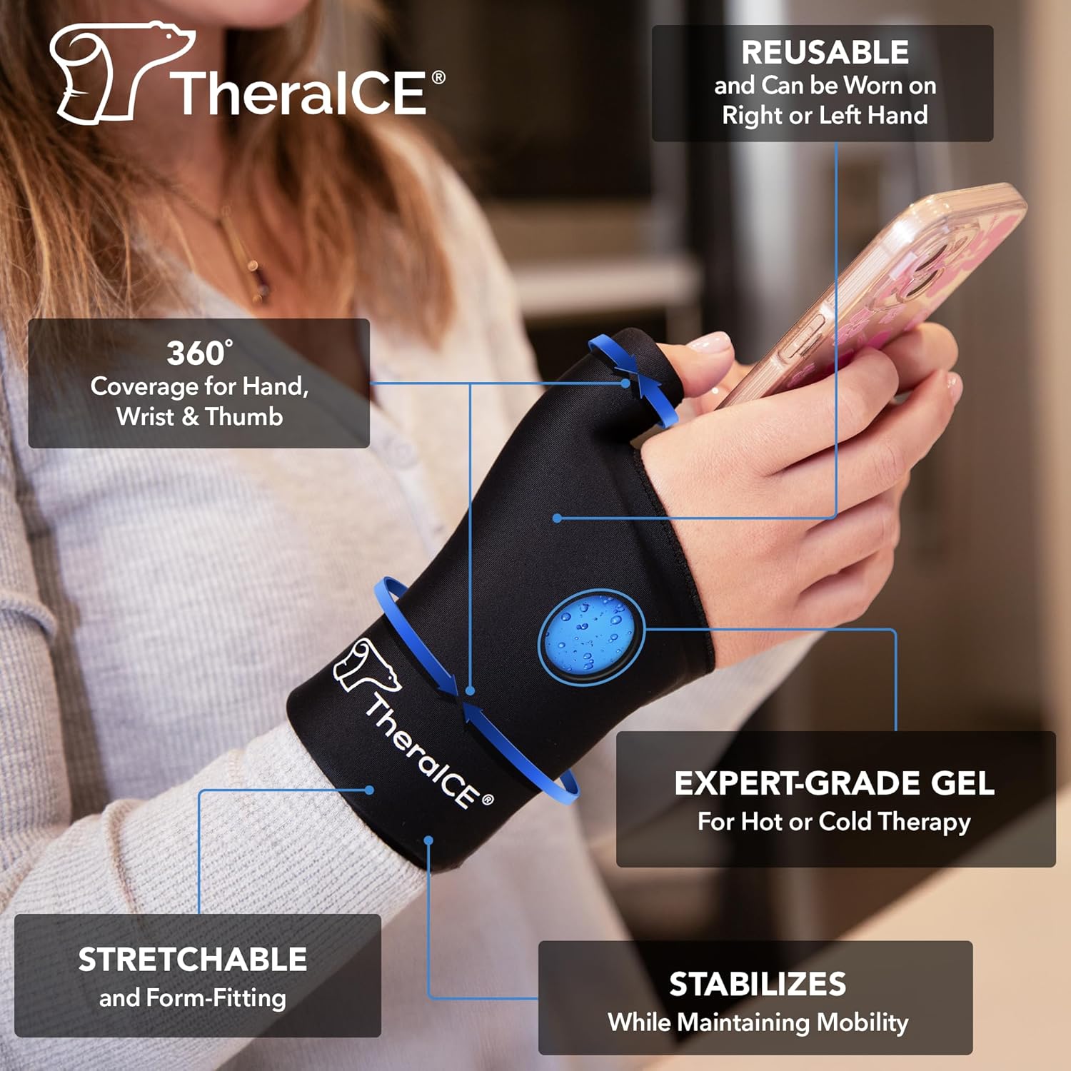 adjustable-wrist-ice-pack-wrap-for-hot-cold-therapy---soft-gel-thumb-brace-for-men---lxl-size---theraice-2