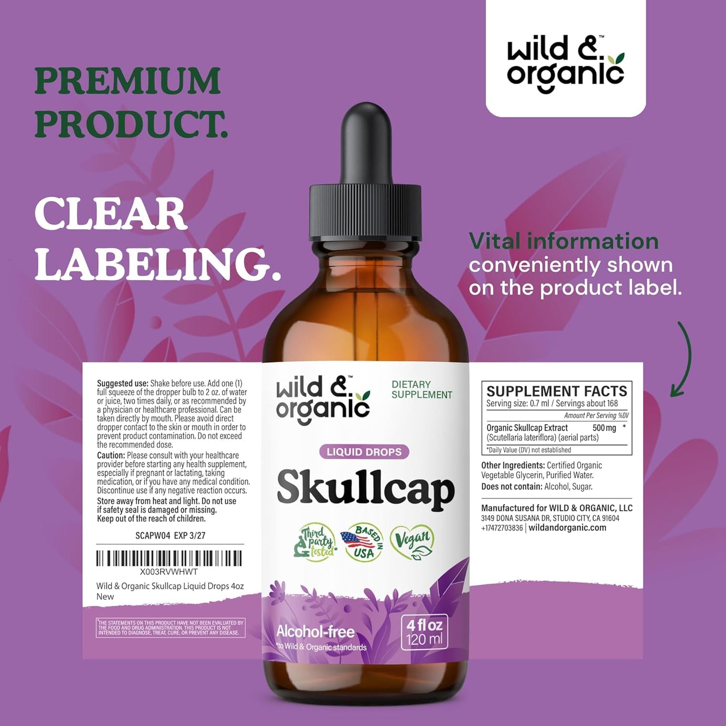 organic-skullcap-herb-tincture-for-mood-support---relaxing-liquid-extract-drops---vegan-sugar-free---4-fl-oz-9