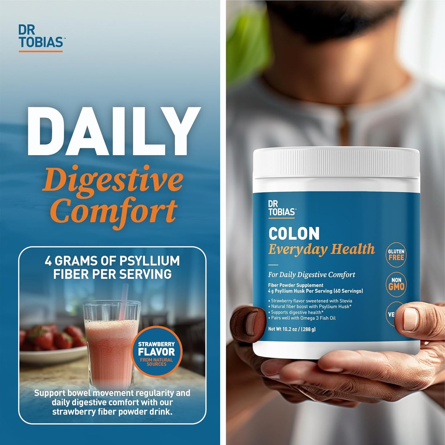 psyllium-fiber-powder-drink-for-gut-health---4g-psyllium-husk---vegan-gluten-free---strawberry-flavor---60-servings-2