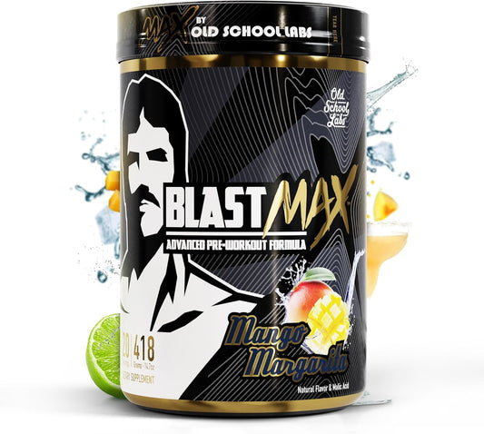 old-school-labs-blast-max-pre-workout-powder---high-stim-energy-drink-for-max-endurance-pumps-focus-and-power---sugar-free-mango-margarita---418g-1