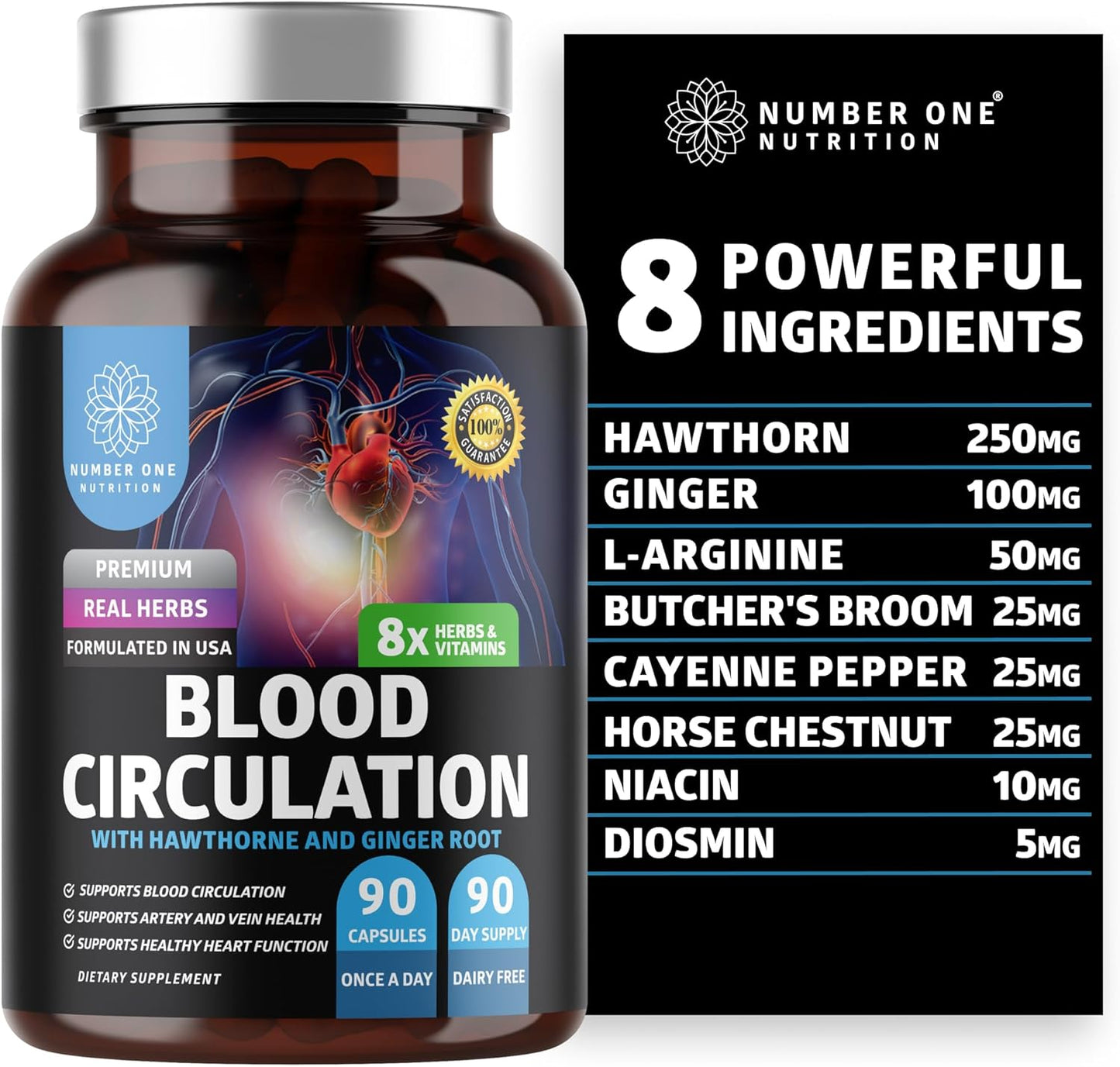 premium-blood-circulation-supplement-for-women-and-men---natural-blood-flow-support-with-8-powerful-herbs-vitamins---hawthorn-butchers-broom-cayenne-pepper---90-capsules-1
