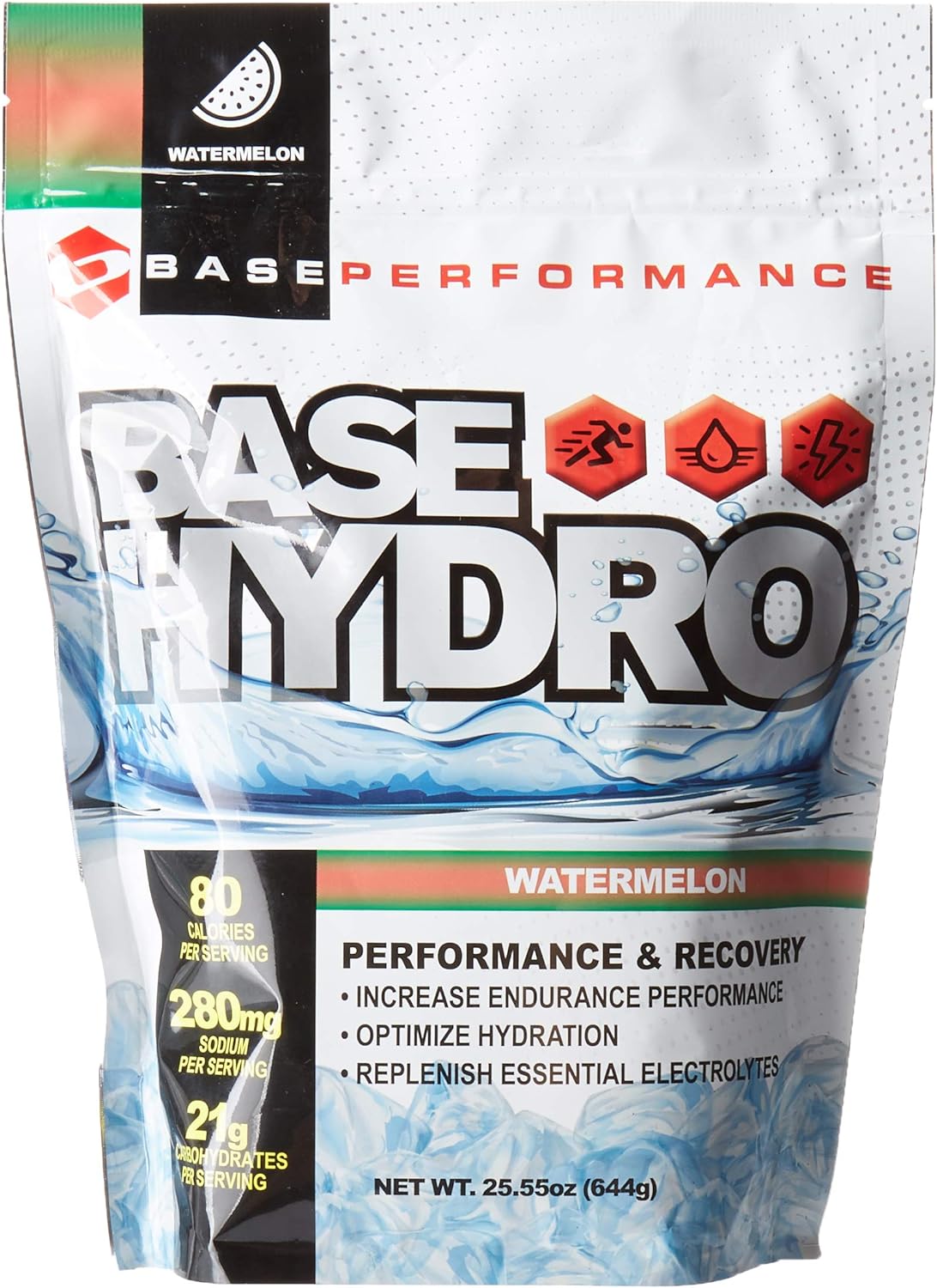 base-performance-hydro-watermelon-flavor---28-servings-in-eco-friendly-mylar-bag---dextrose-fructose-maltodextrin-electrolytes-1