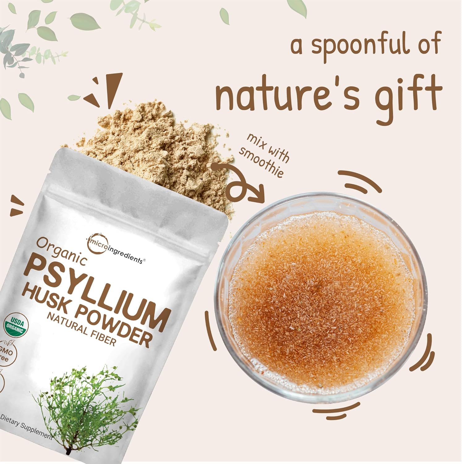2lb-organic-psyllium-husk-powder---unflavored-soluble-fiber-supplement-for-baking-smoothies-beverages---keto-gf-non-gmo-vegan---india-origin-6