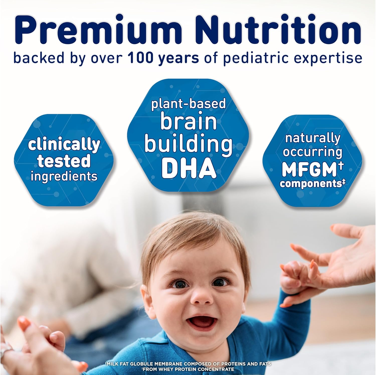 Enfamil Enspire Optimum Baby Formula Powder with Dual Prebiotics, Immune-Supporting Lactoferrin, 20.5 Oz, Pack of 8 - Espot.com.au