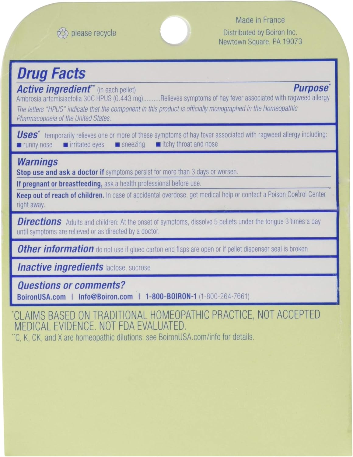 80-count-boiron-ambrosia-ragweed-allergy-relief-30c-bonus-pack---natural-allergy-relief-supplement-for-seasonal-allergies-5