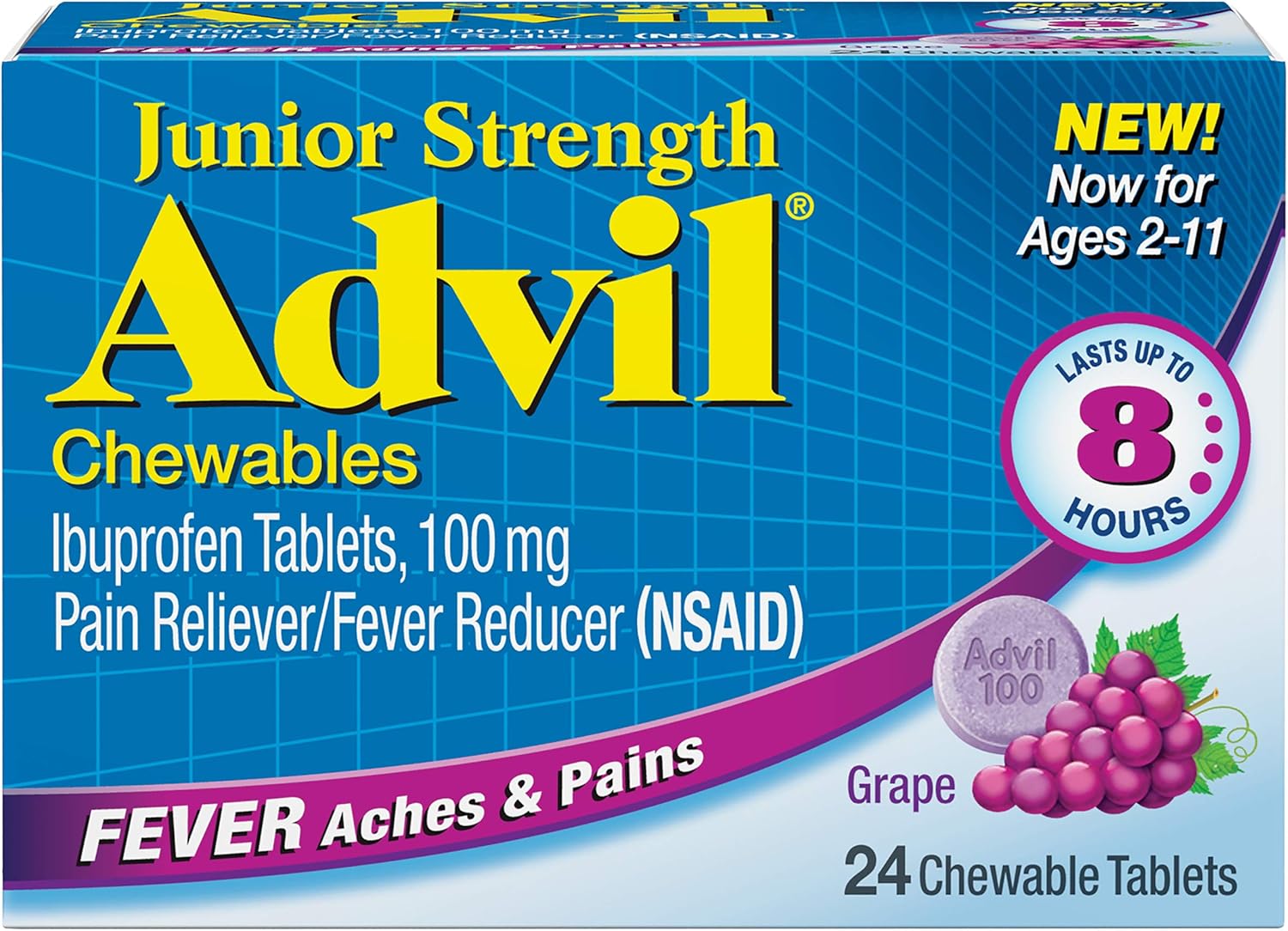 advil-junior-chewable-grape-ibuprofen-tablets-100mg---pack-of-6-24-tablets-each-1