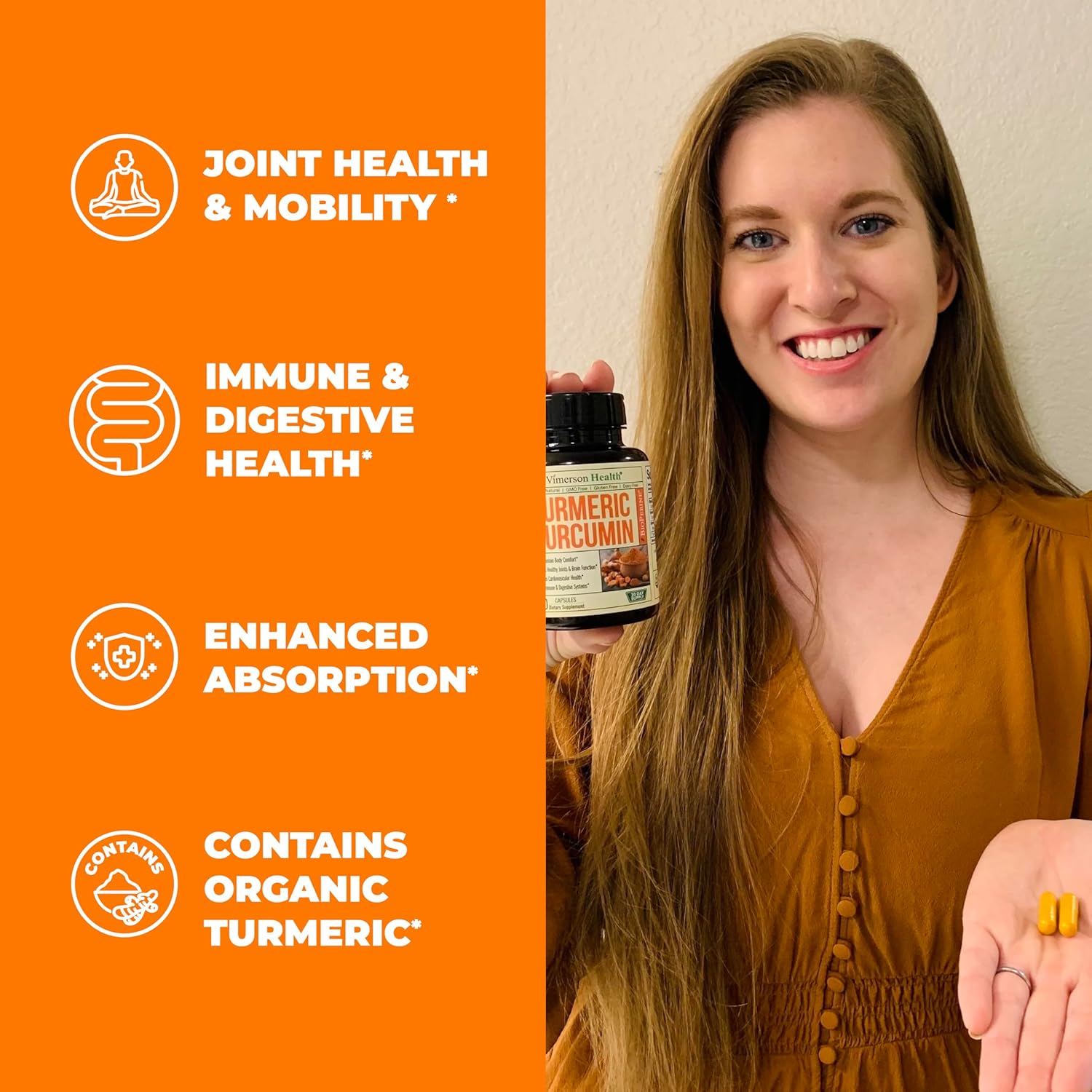 high-potency-turmeric-curcumin-supplement-with-organic-tumeric-and-black-pepper---immune-joint-health-support---1200mg-95-curcuminoids---60-capsules-x-2-pack-by-vimerson-health-2