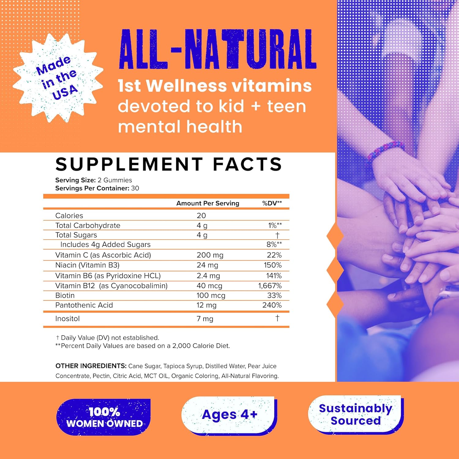 natural-vegan-energy-gummies-for-kids-teens-with-biotin-vitamin-b3-b6-b12---strawberry-flavor---60-count-2