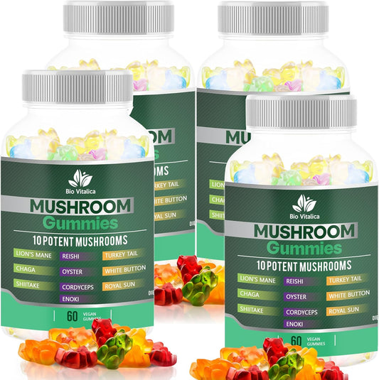 parental-bio-vitalica-mushroom-gummies---lions-mane-10-blend-mushroom-supplement-for-adults---reishi-chaga-cordyceps-turkey-tail-more-1
