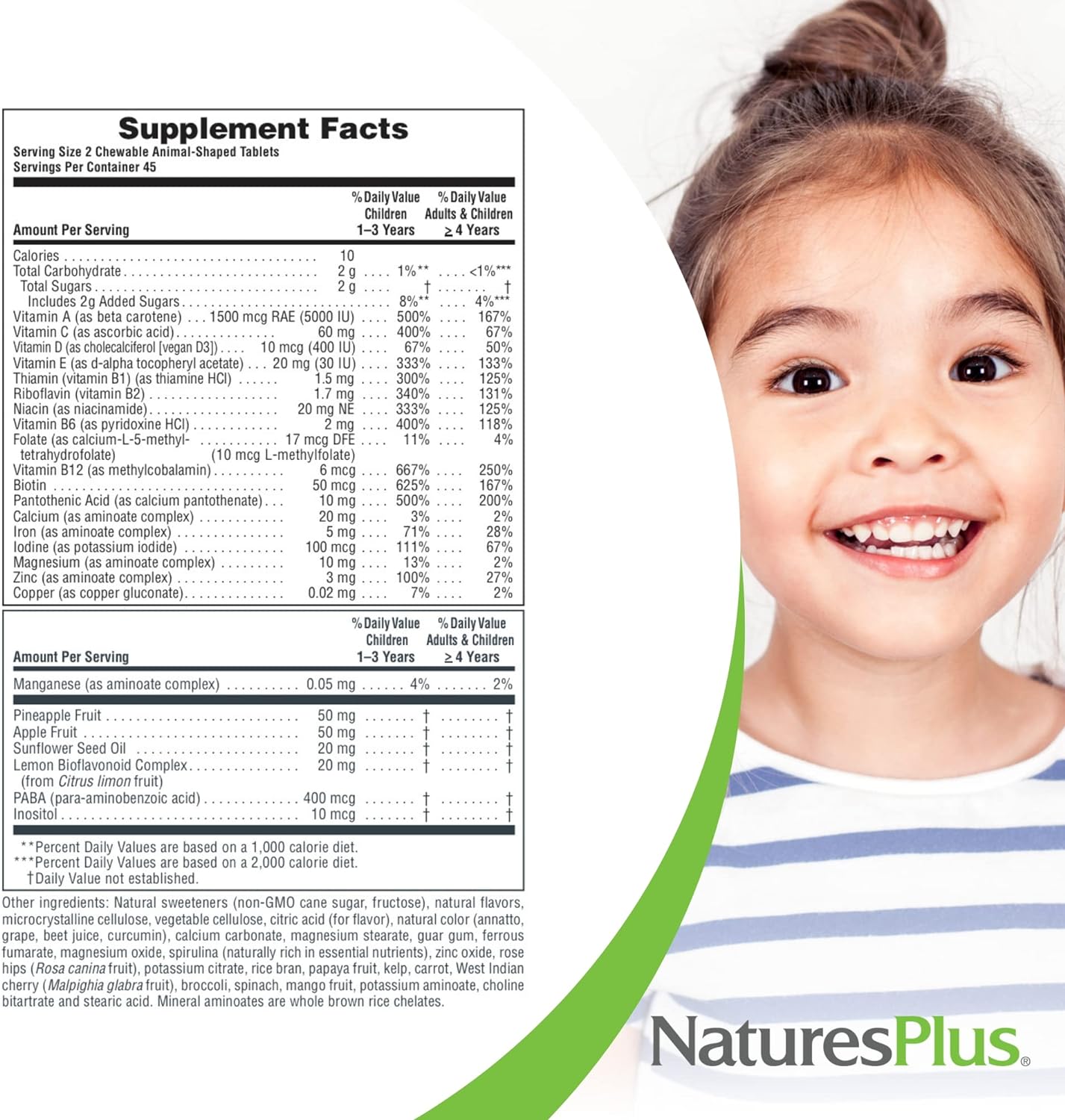 natures-plus-animal-parade-childrens-chewable-multivitamin---90-animal-shaped-tablets---vegetarian-gluten-free---natural-flavors---45-servings-5
