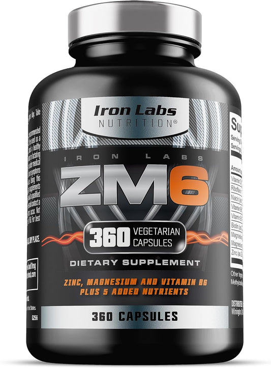 iron-labs-zm6---high-strength-zinc-and-magnesium-supplement---360-vegetarian-capsules---enhanced-zinc-magnesium-aspartate-and-b6-complex---6-month-supply-1
