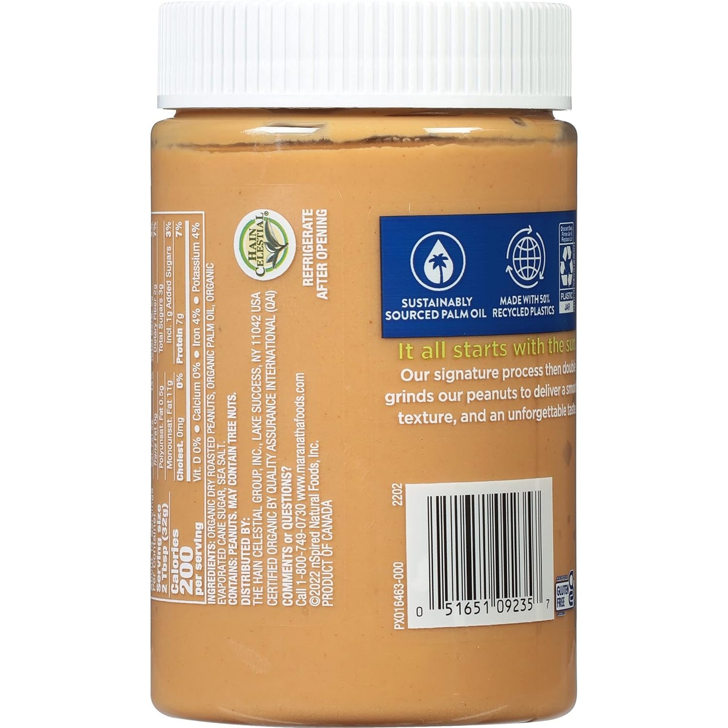 organic-creamy-peanut-butter-spread-by-maranatha---no-stir-16-oz-jar-2
