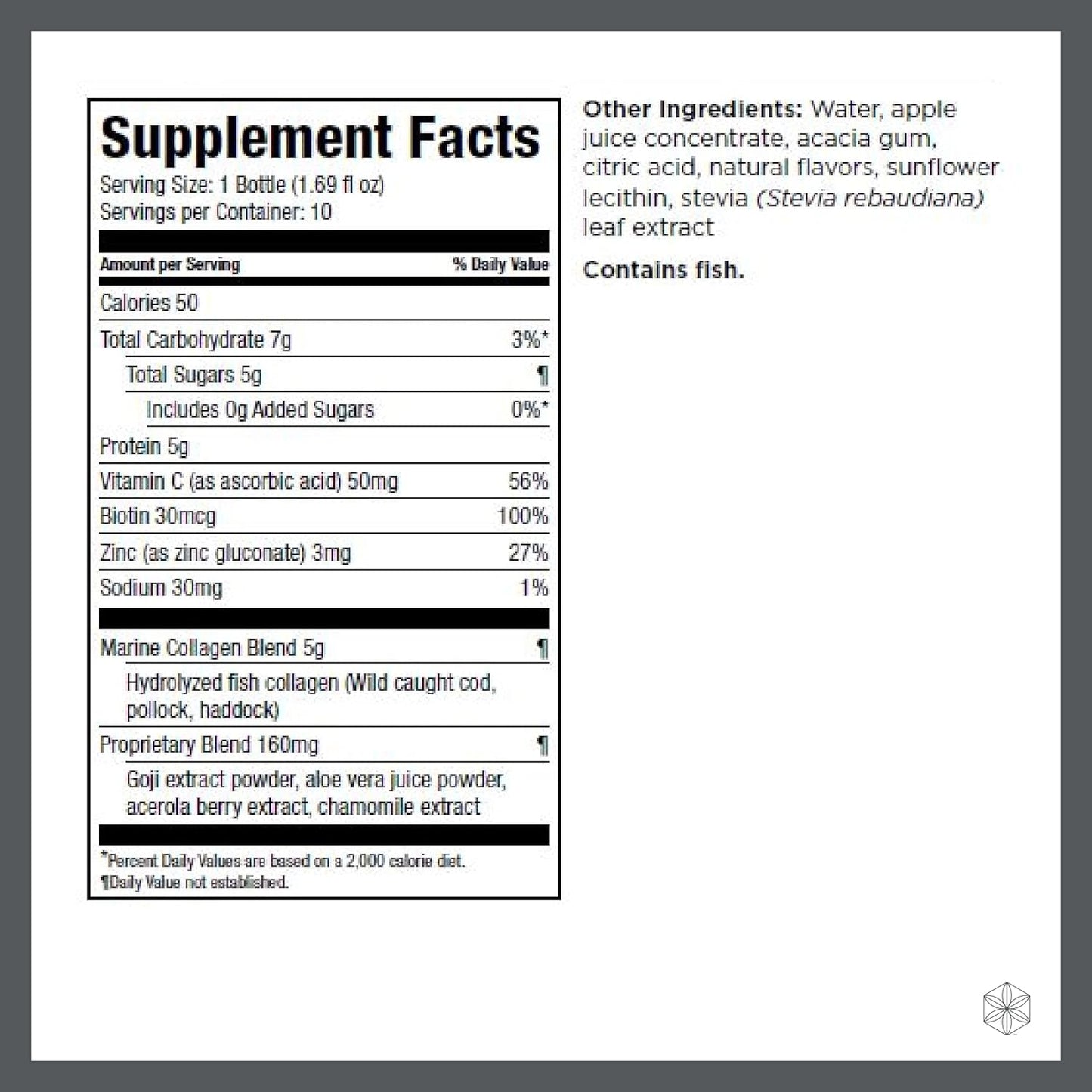 youthful-appearance-support-drink-with-marine-collagen-peptides-vitamin-c-zinc-biotin---isagenix-collagen-elixir---50-ml-2