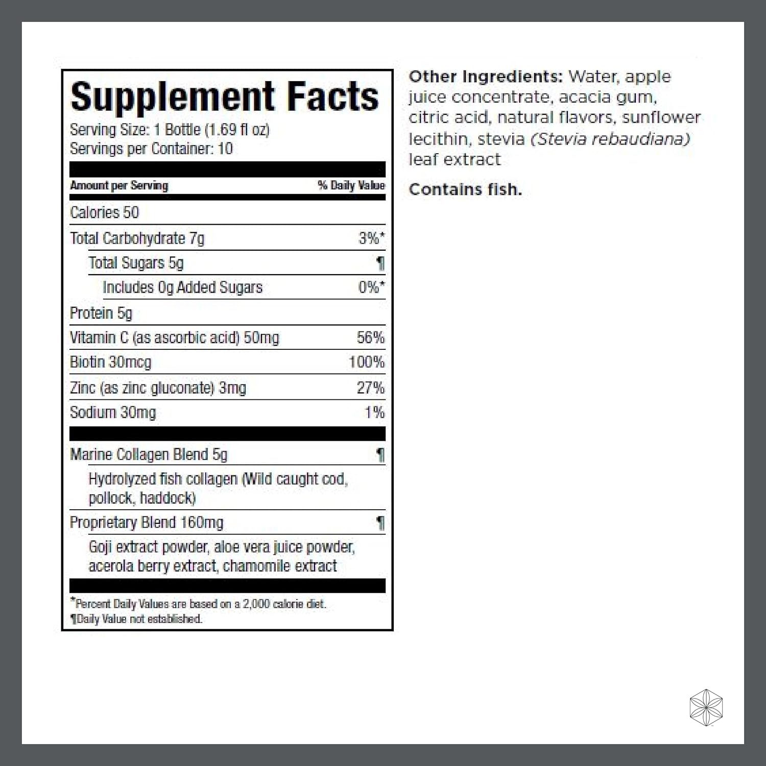 youthful-appearance-support-drink-with-marine-collagen-peptides-vitamin-c-zinc-biotin---isagenix-collagen-elixir---50-ml-2