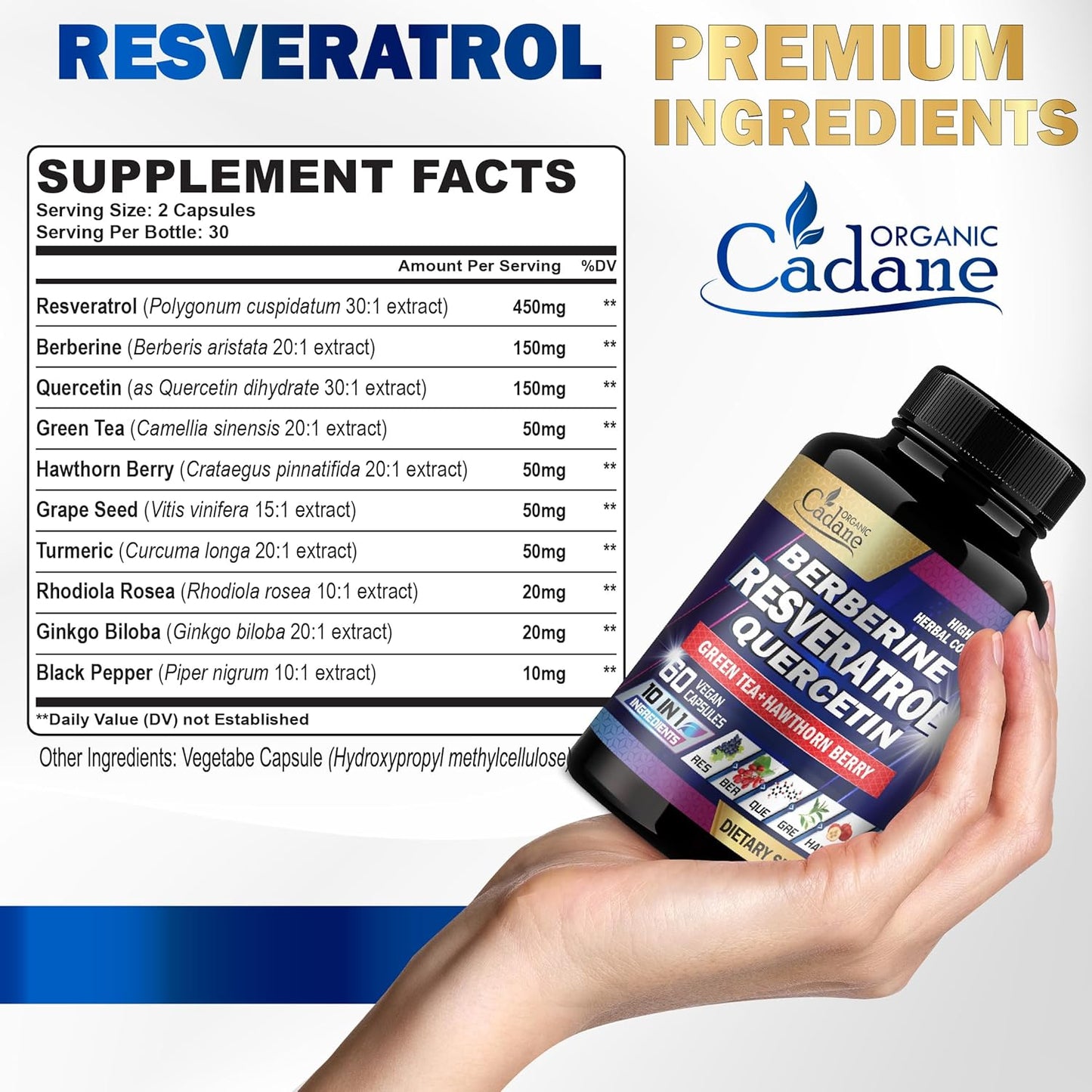cadane-organic-resveratrol-supplement-with-10-powerful-ingredients---quercetin-berberine-green-tea-grape-seed-hawthorn-berry-turmeric-rhodiola-rosea-ginkgo-biloba-and-black-pepper---60-capsules-for-enhanced-health-and-wellness-3