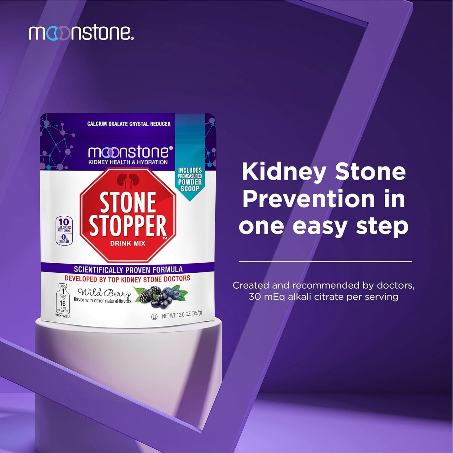 wild-berry-moonstone-stone-stopper-drink-mix---kidney-stone-prevention-calcium-oxalate-protector---alkali-citrate-support---urologist-developed-hydration-kidney-health-support---30-day-supply-2