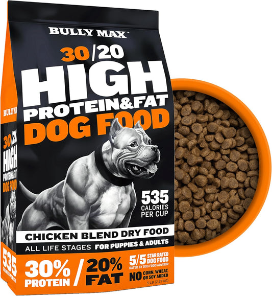 high-protein-premium-dry-dog-food-for-all-ages---bully-max-high-performance-natural-puppy-food-for-small-large-breed-puppies-adult-dogs-15-lb-bag-1