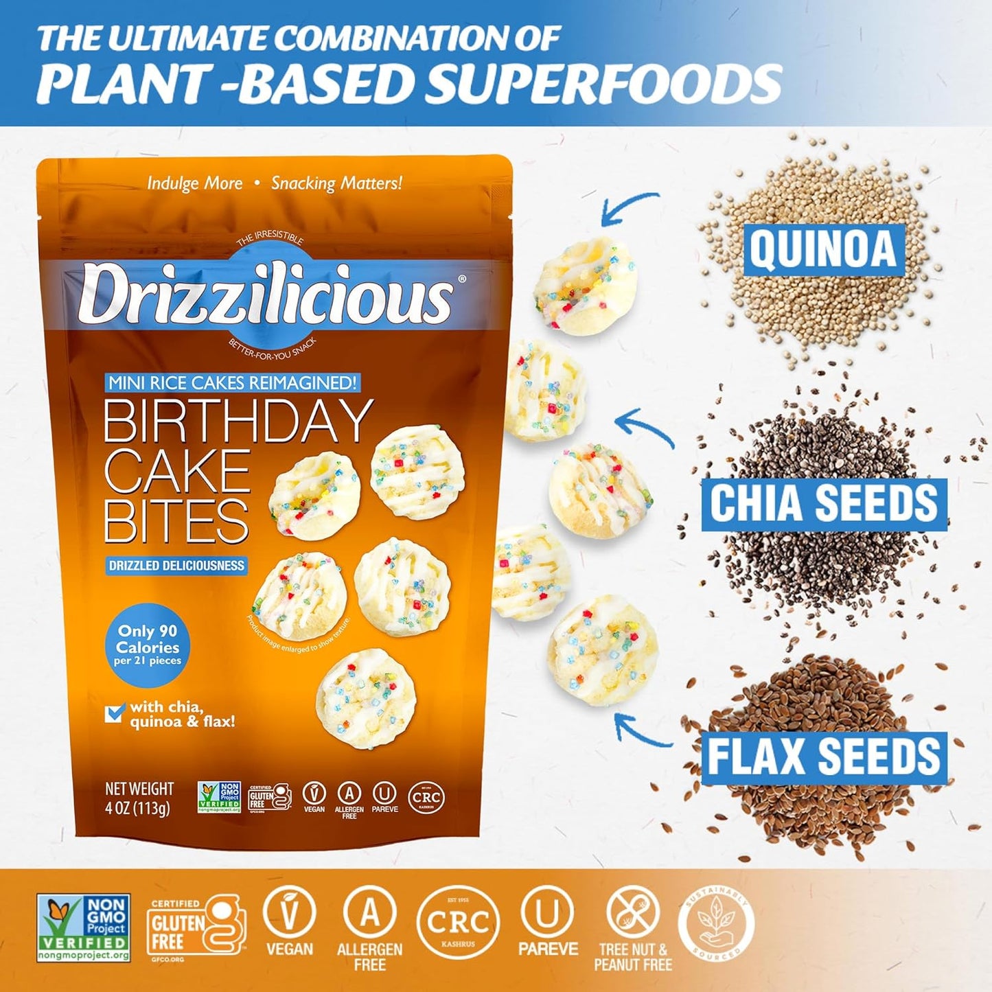 birthday-cake-flavored-drizzilicious-mini-rice-cakes---healthy-vegan-snack-gluten-free-allergen-free-low-calorie---4oz-pack-of-6-3