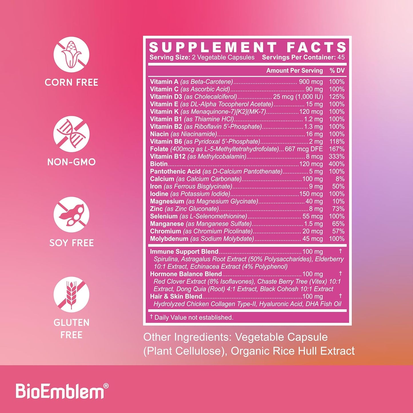 womens-multivitamin-with-vitamin-a-b12-b6-d3-biotin-iron-magnesium-collagen---immunity-energy-hair-skin-support---90-capsules---gluten-free-5