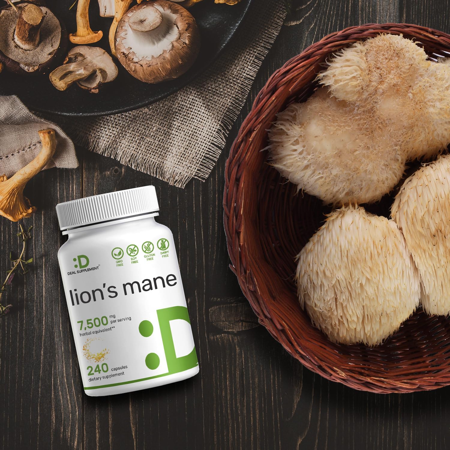 lions-mane-mushroom-supplement-7500mg-240-capsules---fruiting-body-mycelium-extract---brain-immune-support---non-gmo---deal-supplement-6