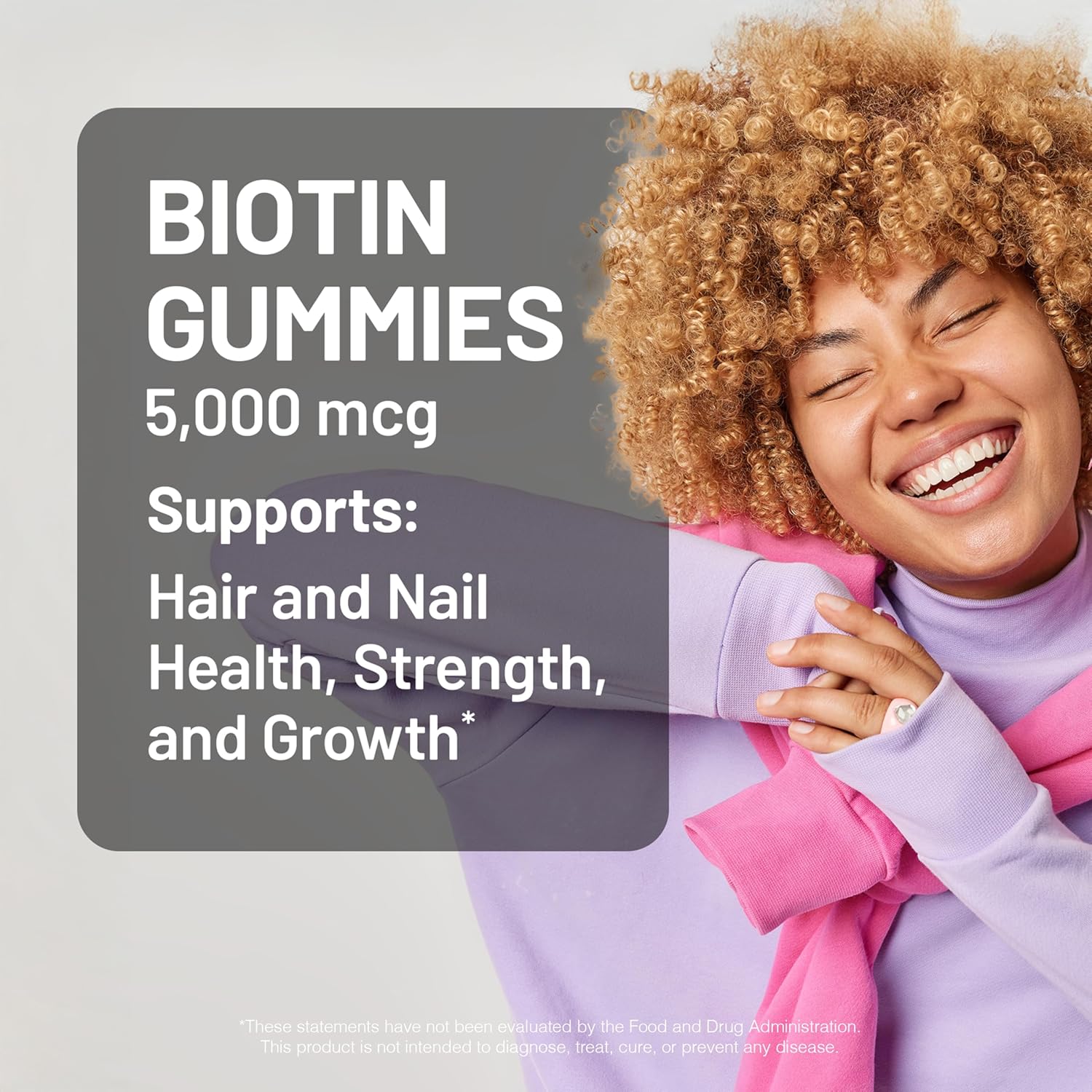 biotin-gummies-for-hair-skin-and-nails---5000mcg-vitamin-b7-supplement---supports-natural-beauty---strawberry-kiwi-flavor---vegan-non-gmo-gluten-free---60-count-2
