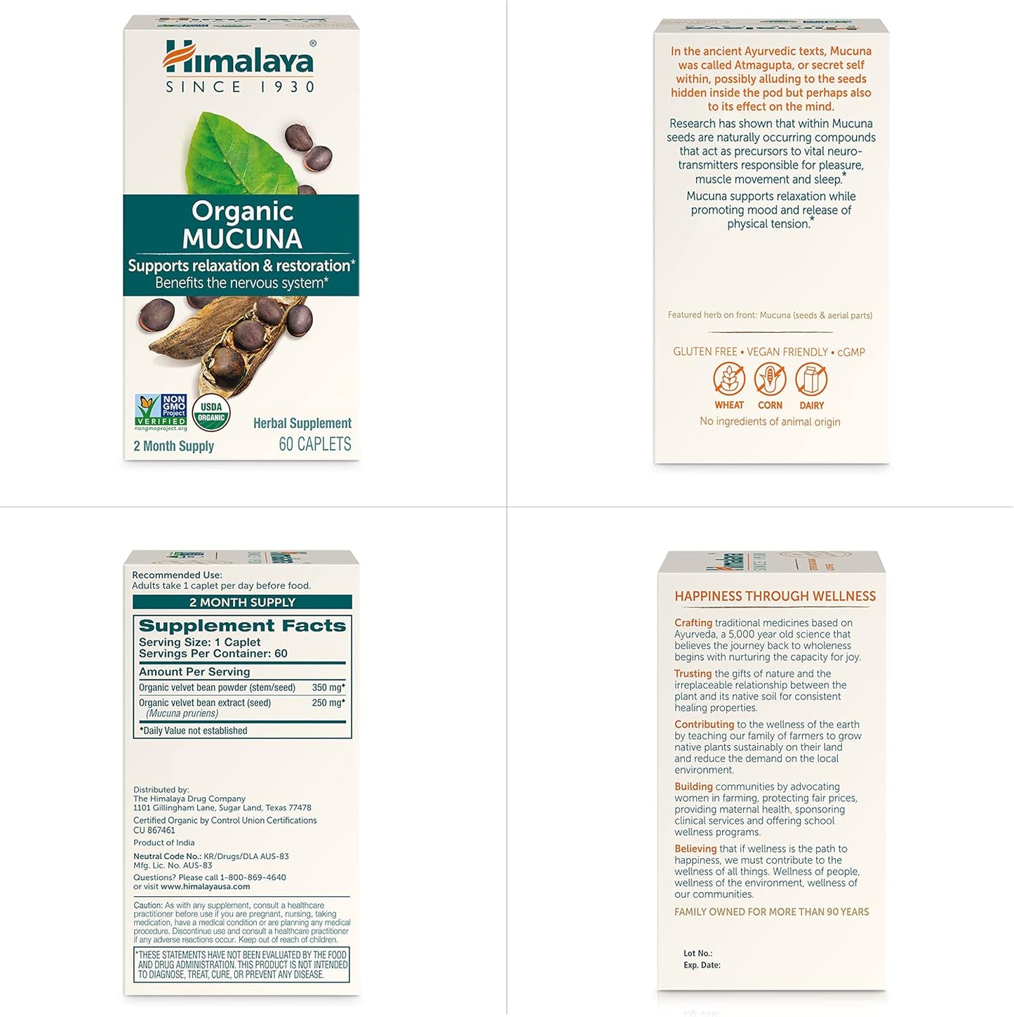 organic-mucunapruriens-herbal-supplement---600mg-60-plant-caplets---relaxation-brain-function---non-gmo-usda-organic-vegan-gluten-free---60-day-supply-7