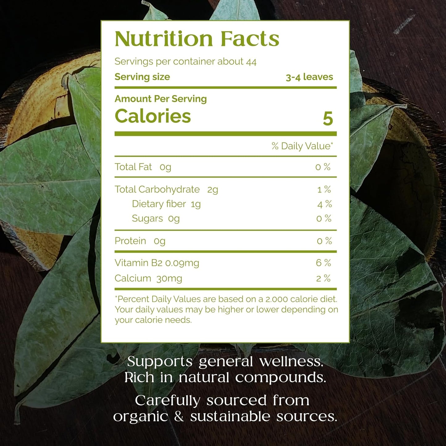 Organic Soursop Leaves for Tea and Extract, 30g, 80+ Whole Leaves - Graviola Leaf, Guanabana, Guyabano - by Organic Pharmacist - Espot.com.au