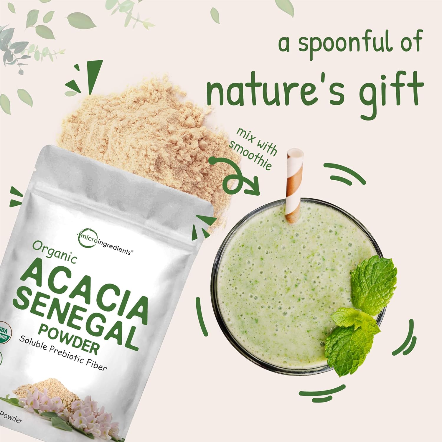 2lb-micro-ingredients-organic-acacia-senegal-powder---instant-soluble-fiber-plant-based-prebiotic-superfood-for-gut-health---non-gmo-gluten-free-vegan---32oz-6