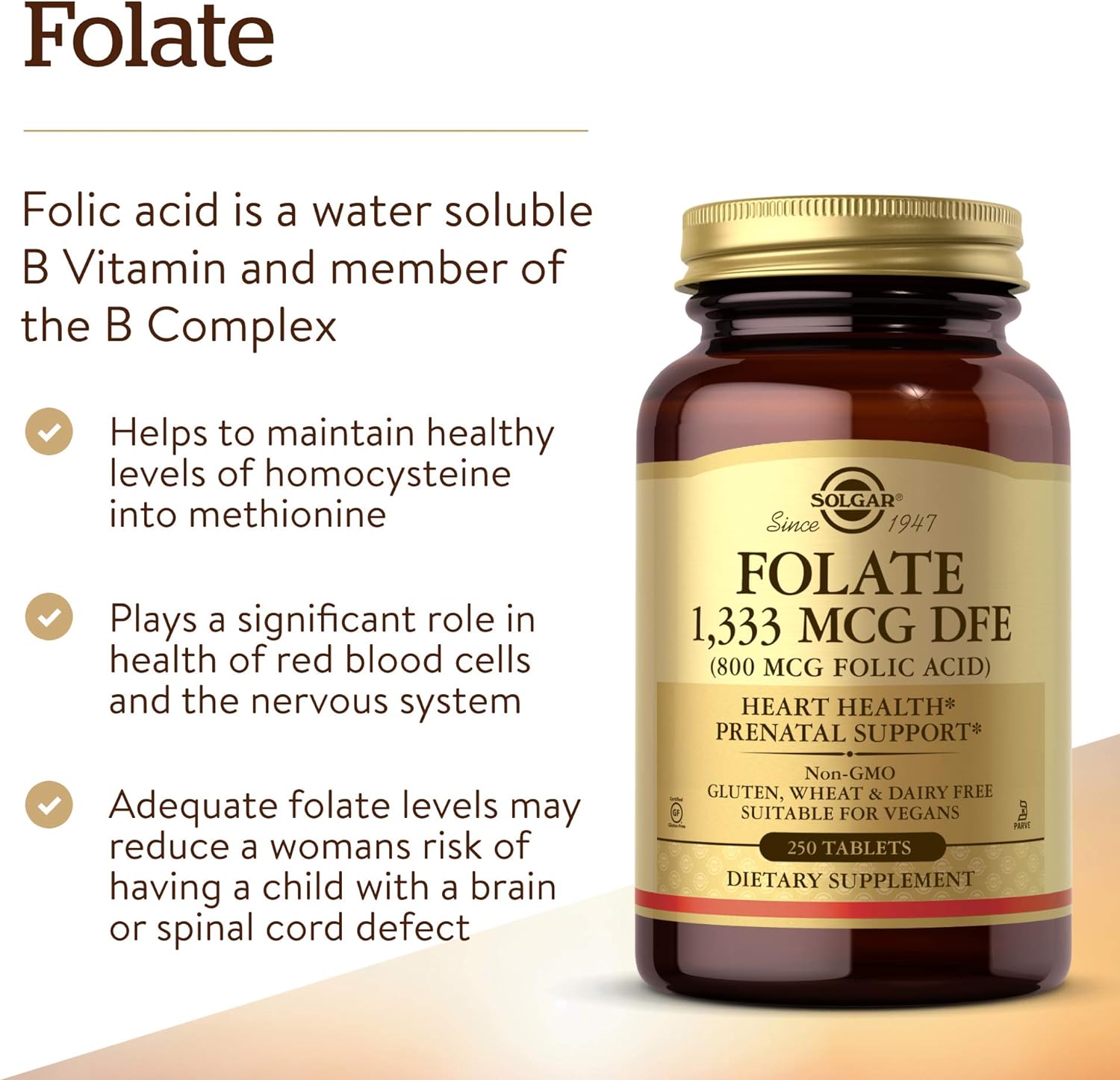 solgar-folate-1333-mcg-tablets---heart-nervous-system-support---prenatal-non-gmo-vegan-gluten-dairy-free---250-servings-3