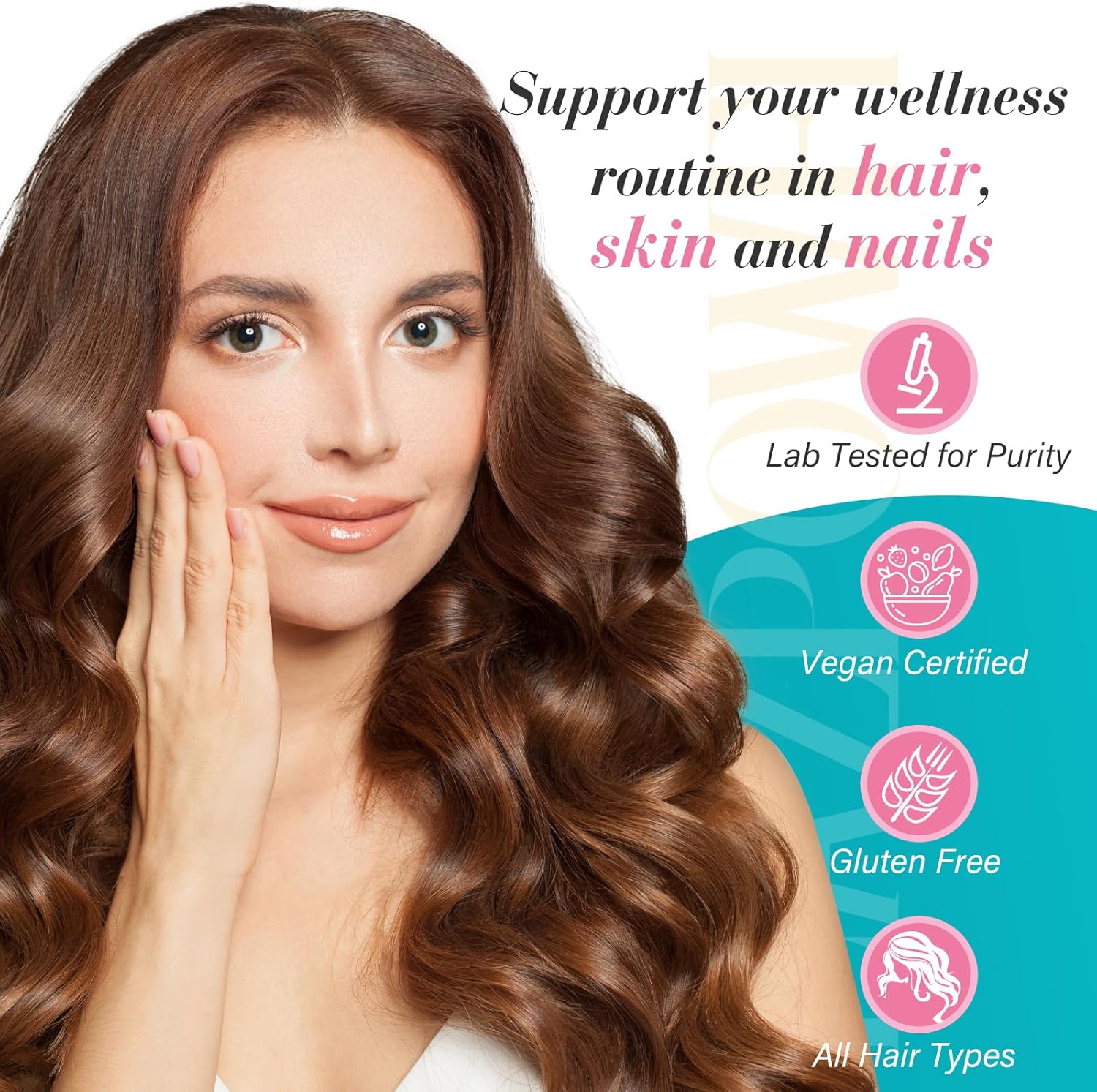 biotin-gummies-for-hair-skin-nails---vegan-vitamin-b7-supplement-for-men-women---promotes-hair-growth-stronger-nails---90-day-supply---raspberry-flavor---pack-of-3-5