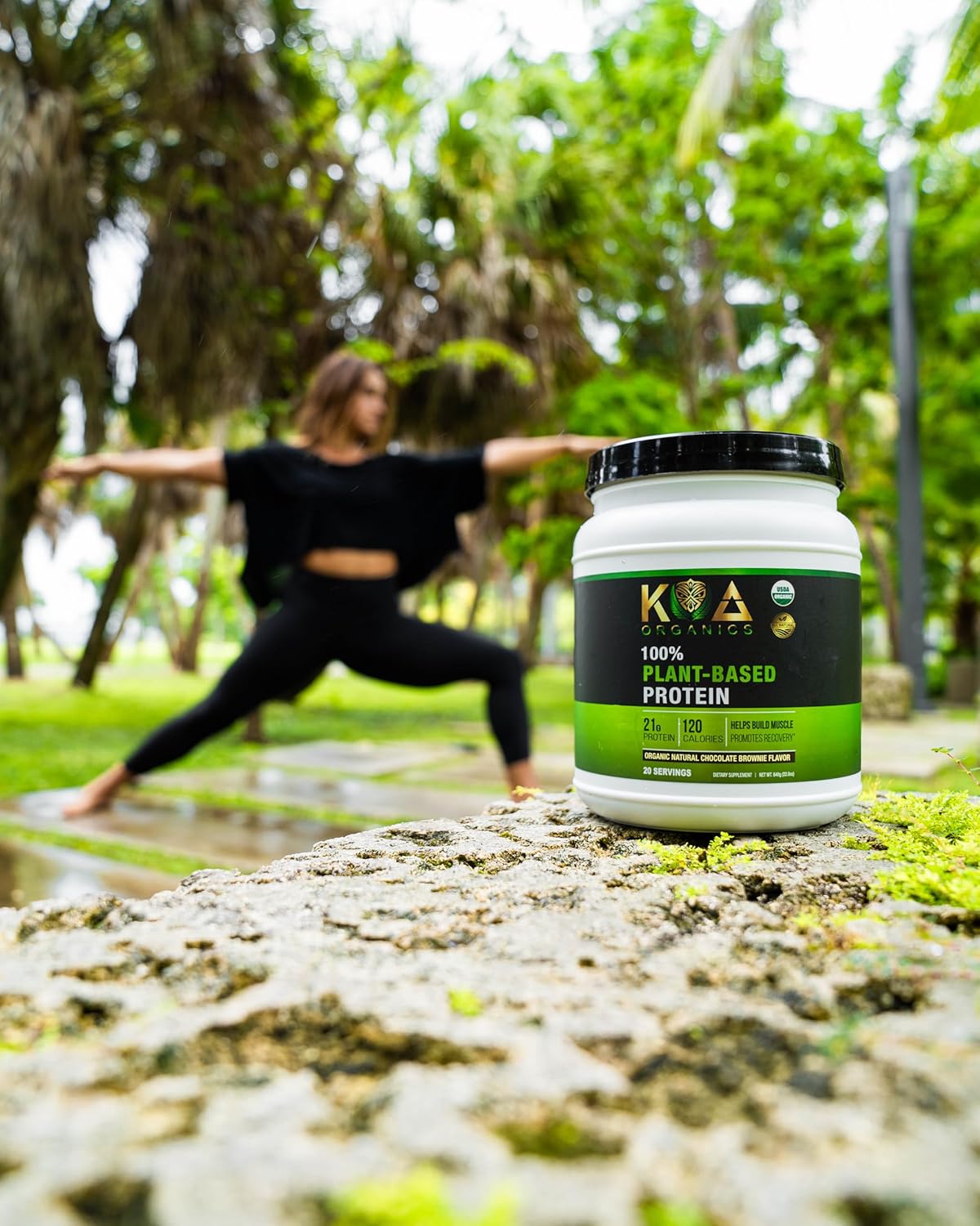 organic-vegan-protein-powder-chocolate-brownie-flavor---21g-plant-based-protein-120-calories---usda-certified-non-gmo-gluten-sugar-free---640g-4