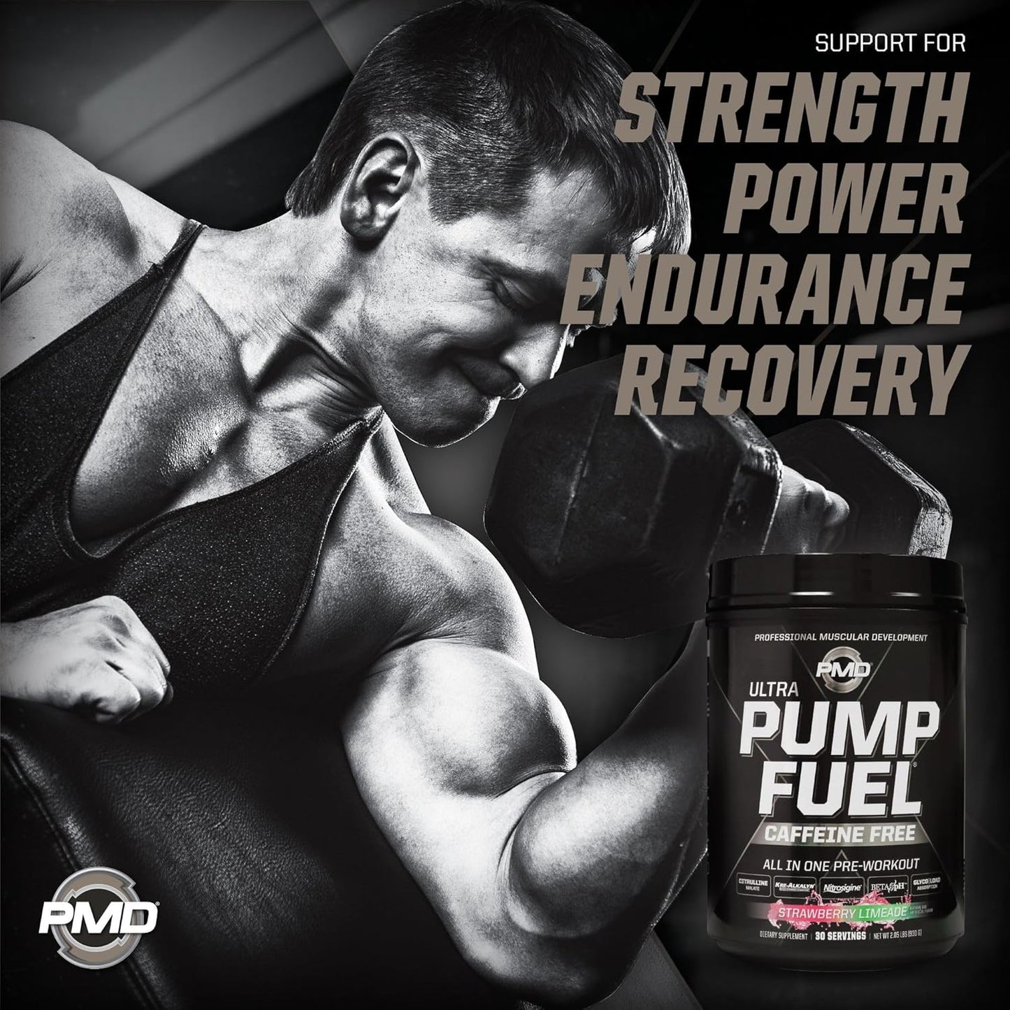 pmd-sports-ultra-pump-fuel-caffeine-free-strawberry-limeade-pre-workout-drink-mix---energy-endurance-complex---30-servings-6