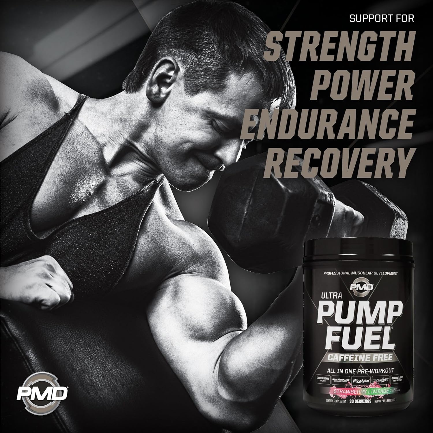pmd-sports-ultra-pump-fuel-caffeine-free-strawberry-limeade-pre-workout-drink-mix---energy-endurance-complex---30-servings-6