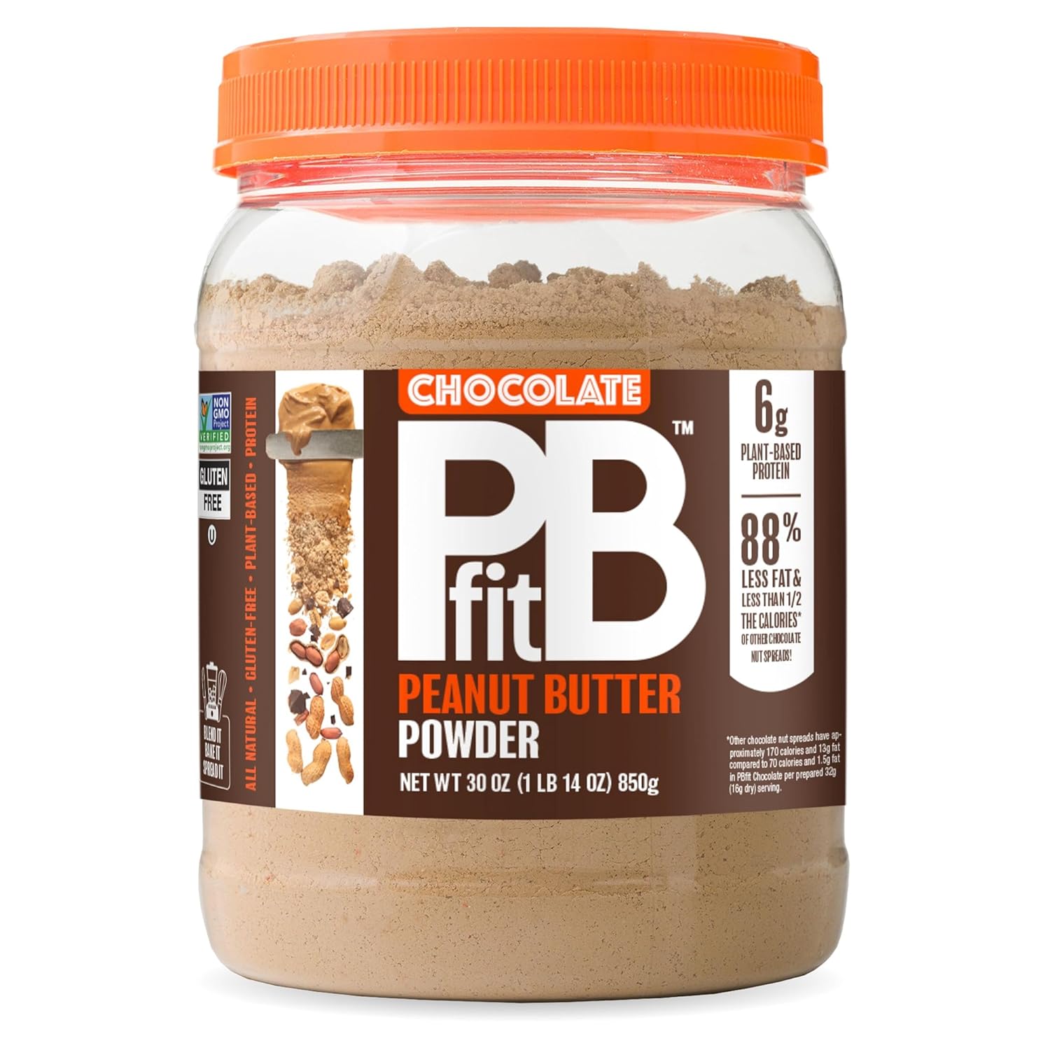 chocolate-peanut-butter-powder-with-real-roasted-pressed-peanuts-and-cocoa-high-protein-6g-all-natural-powdered-spread---30-oz-pack-of-2-1