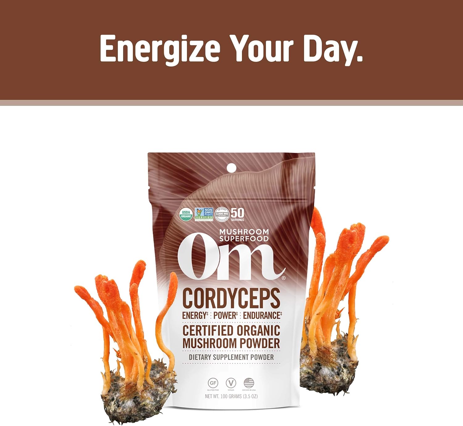 organic-cordyceps-mushroom-powder-for-energy-power-and-endurance---35-oz-50-servings---superfood-supplement-for-sports-performance-2