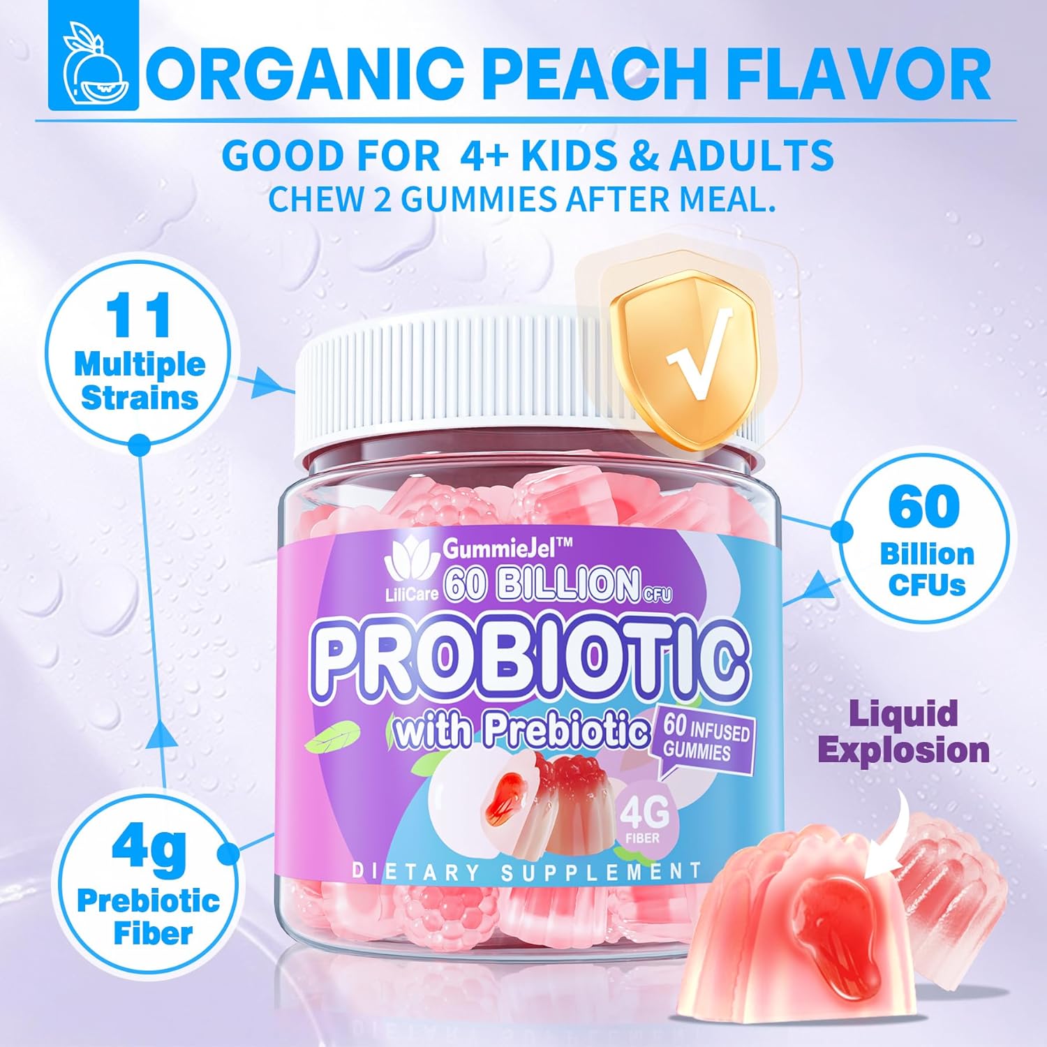 envydeal-probiotic-gummies-with-prebiotics-fiber---peach-flavor-for-digestive-health---60-billion-cfu-11-strains---supports-constipation-diarrhea-gas-bloating---sugar-free-for-women-men-3