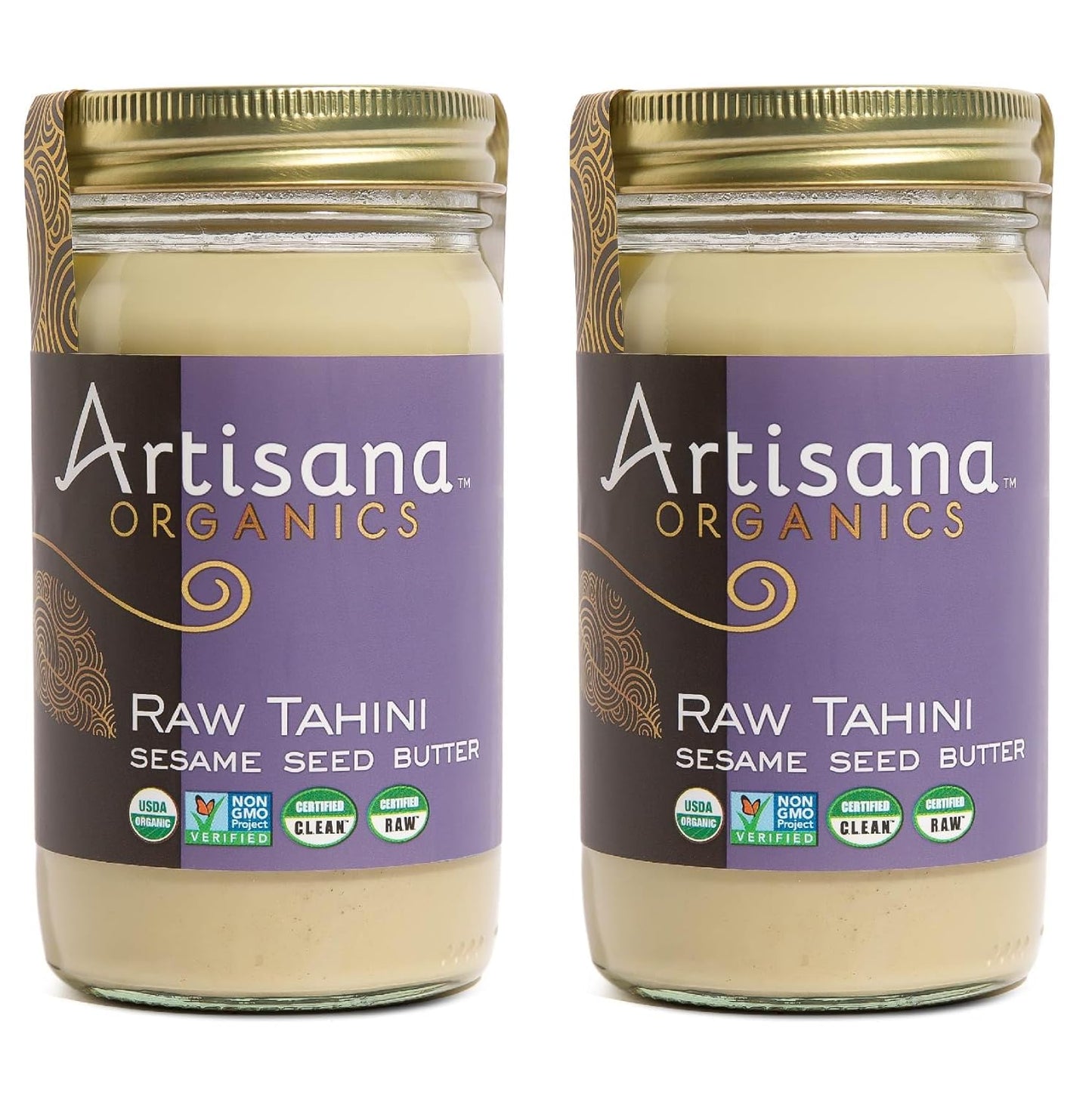 organic-raw-tahini-sesame-seed-butter---2-pack-of-unroasted-non-gmo-vegan-paleo-keto-friendly-spread---14oz-jars-2