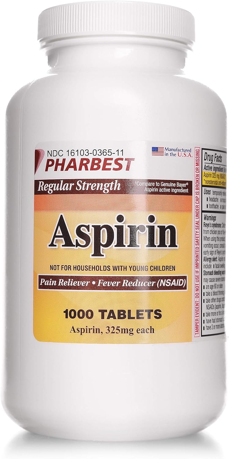 pharbest-aspirin-325mg-tablets---regular-strength---1000-count-bottle-2