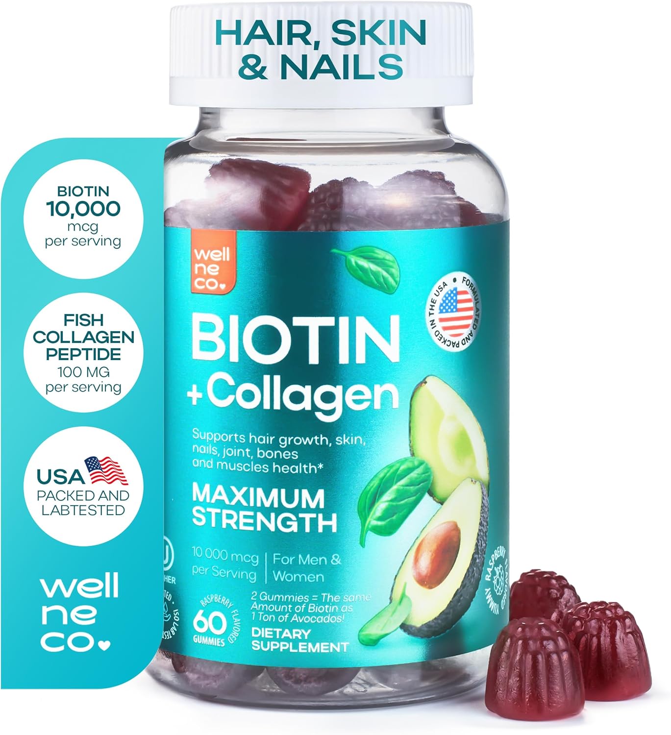 biotin-collagen-gummies-10000-mcg---hair-skin-nail-supplement---non-gmo-gluten-free---beauty-gummies-for-women-and-men-1