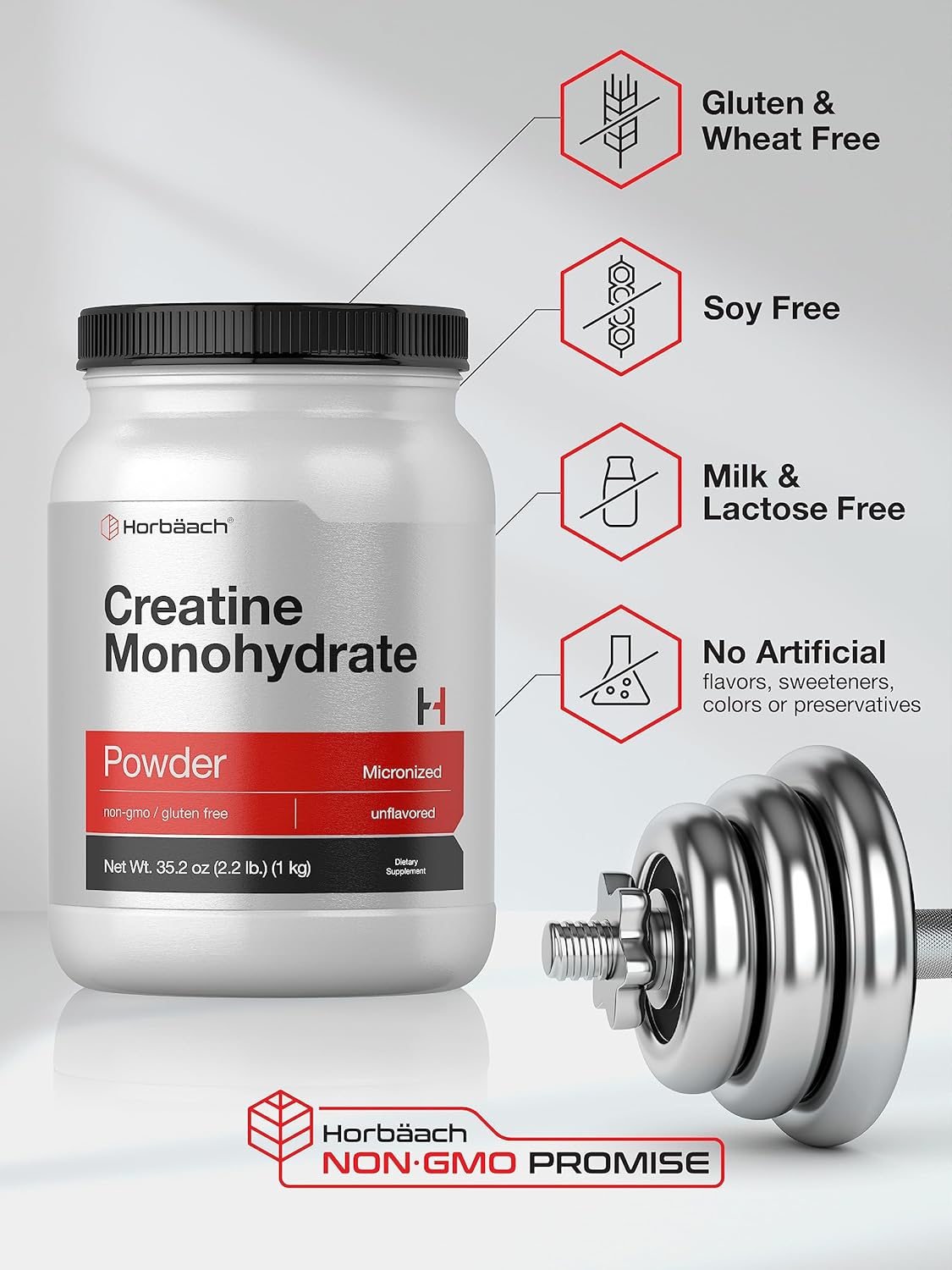22lbs-horbach-micronized-creatine-monohydrate-powder---unflavored-vegetarian-non-gmo-gluten-free-supplement-5