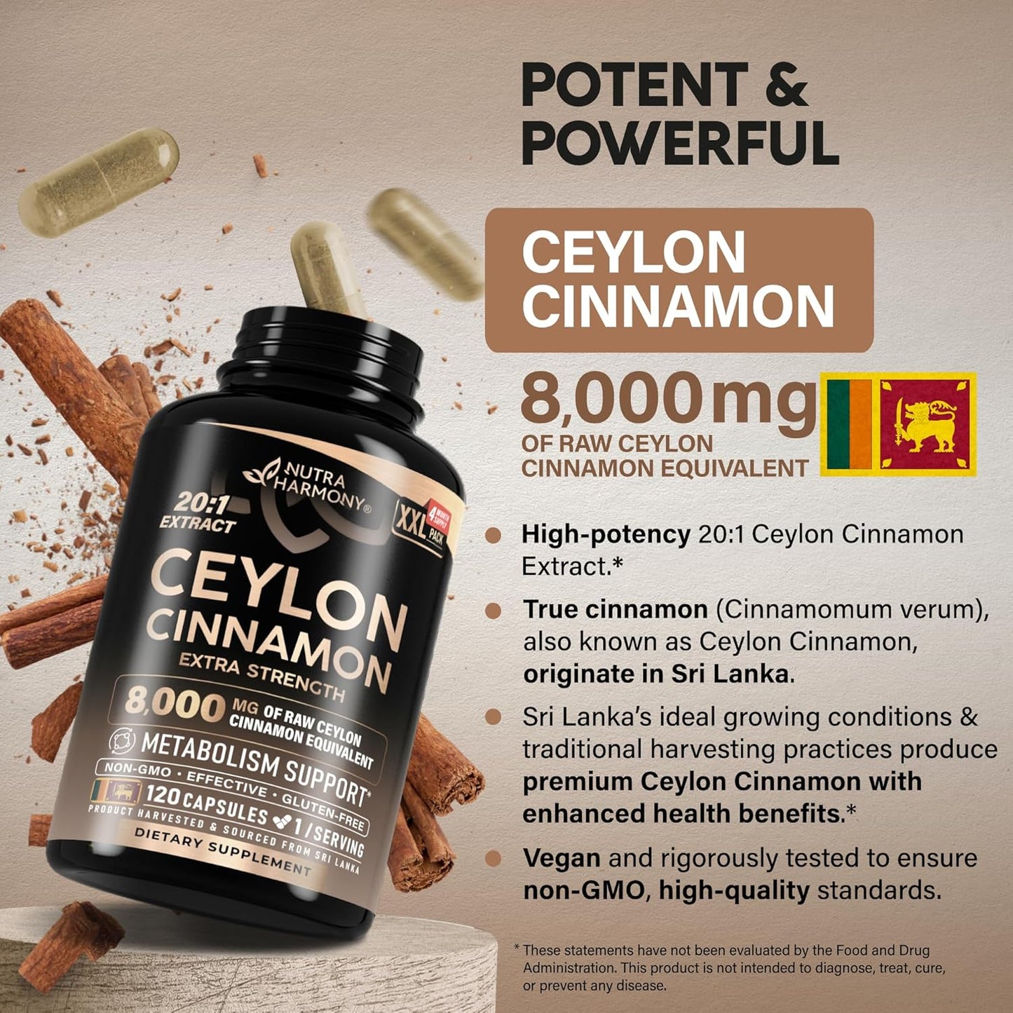 extra-strength-ceylon-cinnamon-capsules---energy-heart-metabolism-support---men-women---pure-natural-extract-supplement---made-in-usa---gmo-gluten-free---120-capsules-4-month-supply-4