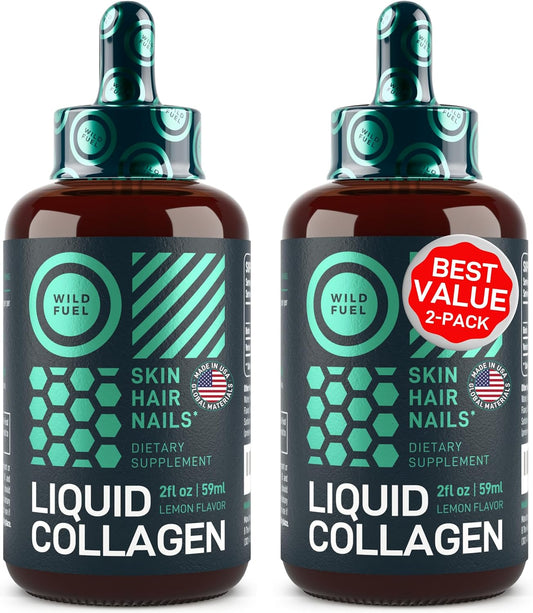 wild-fuel-liquid-collagen-peptides-and-biotin-drops-for-youthful-skin-hair-growth-and-strong-nails---10000mcg-collagen-and-5000mcg-biotin---lemon-flavor---4oz-total-1