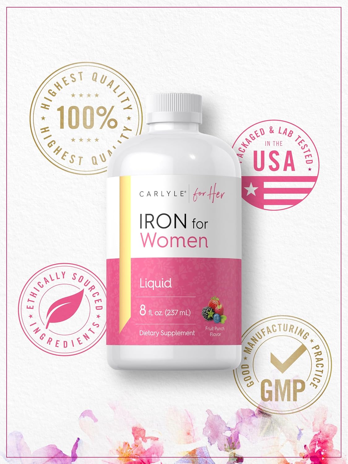 carlyle-liquid-iron-supplement-women---8-fl-oz-fruit-punch-flavor-vegetarian-non-gmo-gluten-free-6