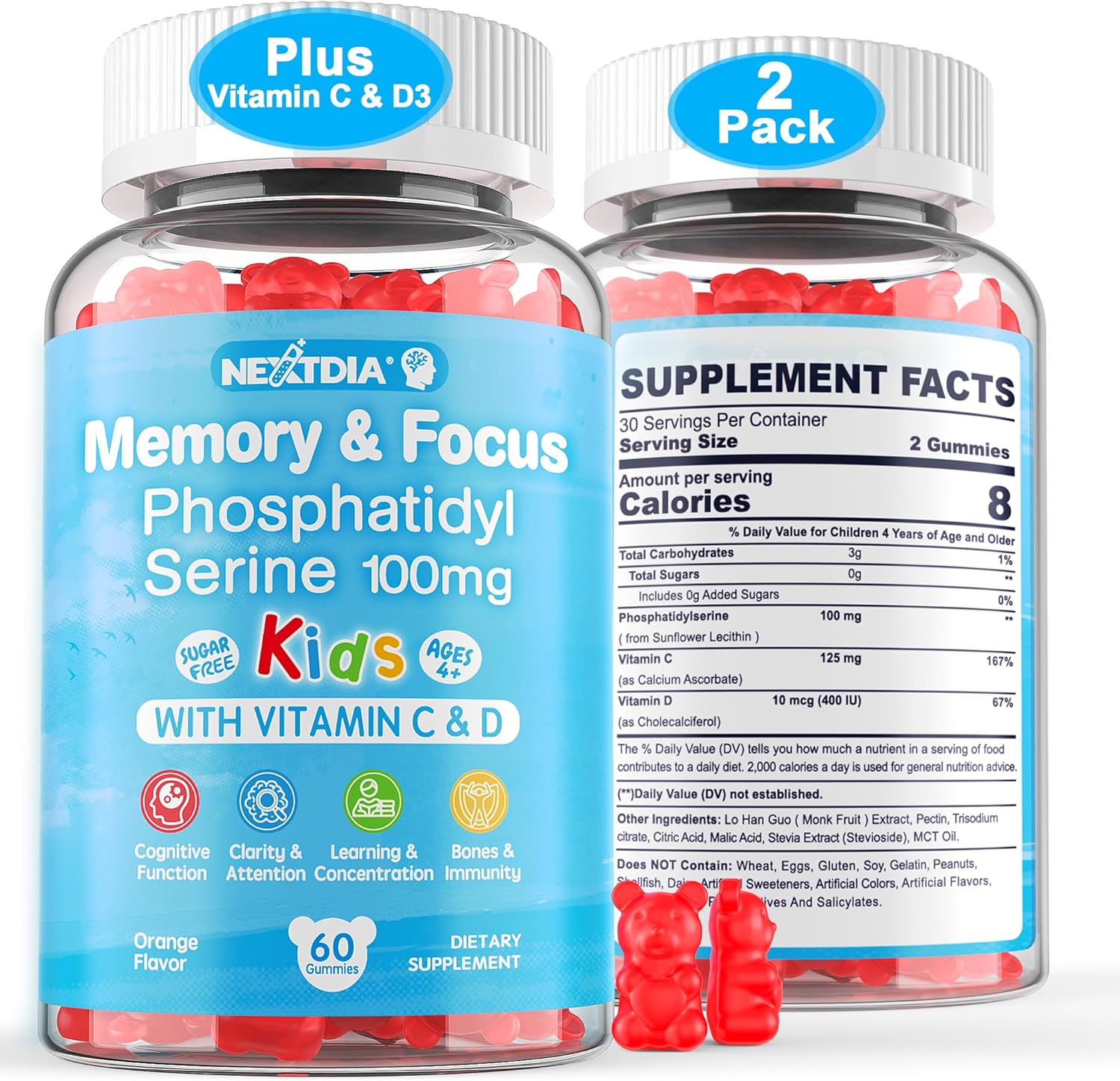 phosphatidylserine-focus-gummies-for-kids-teens-with-vitamin-c-d3---100mg-sugar-free-brain-support-chewable-vegan-gluten-free---2-pack-1