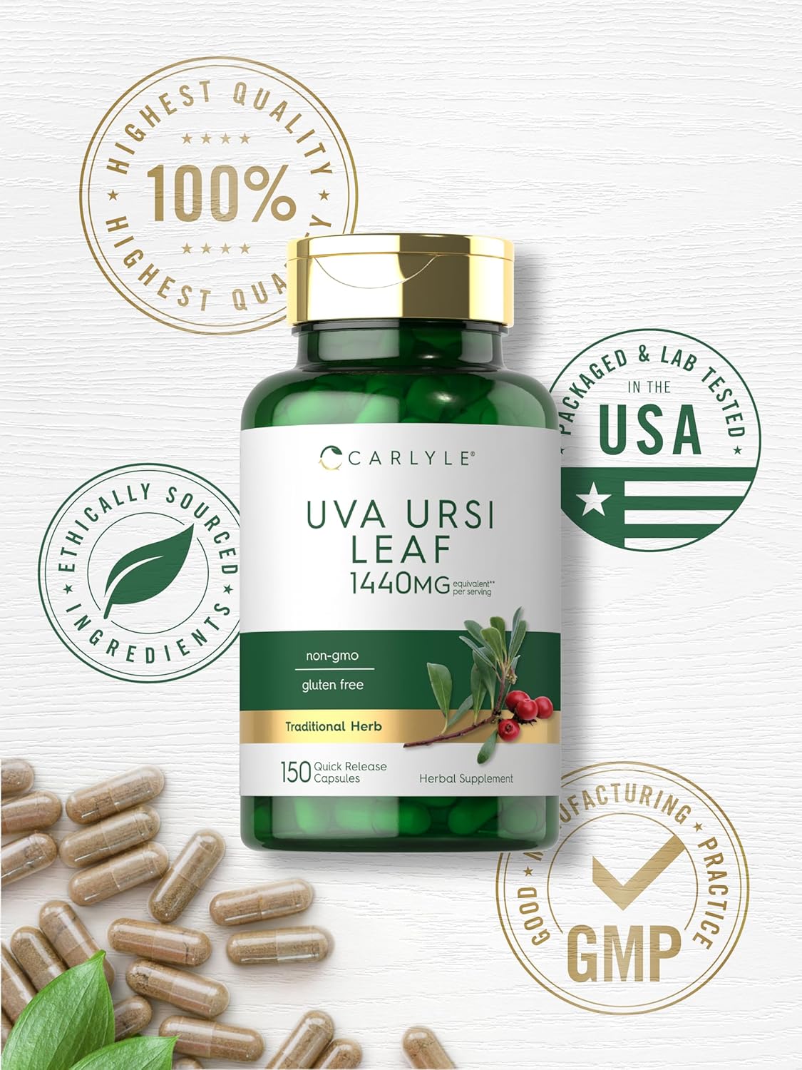 carlyle-uva-ursi-herbal-leaf-extract-capsules---1440mg-150-count---non-gmo-gluten-free-supplement-6