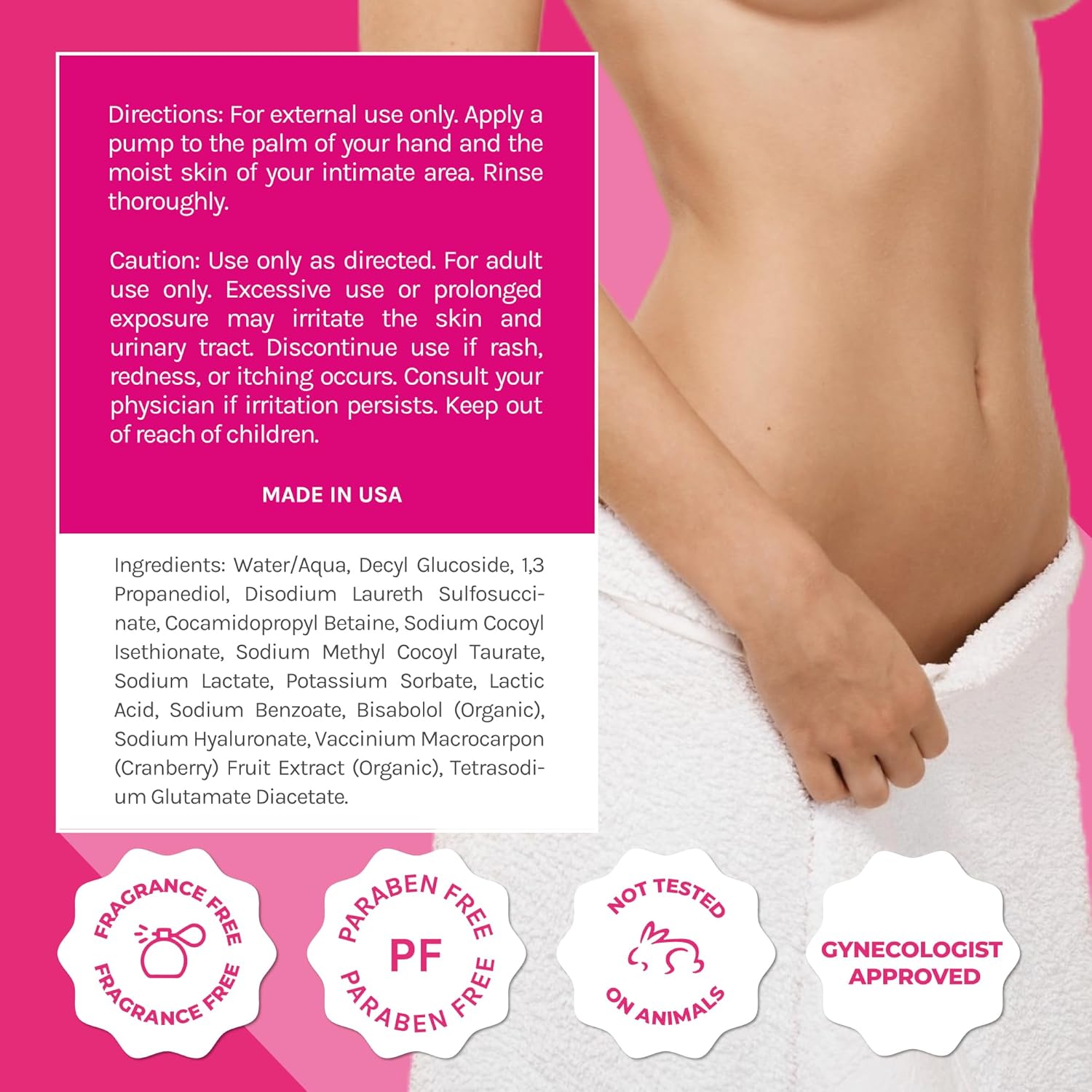 zenzsual-hyaluronic-acid-feminine-foam-cleanser-with-organic-cranberry-extract---ph-balanced-hypoallergenic-vaginal-moisturizer---fragrance-free-1-oz-2