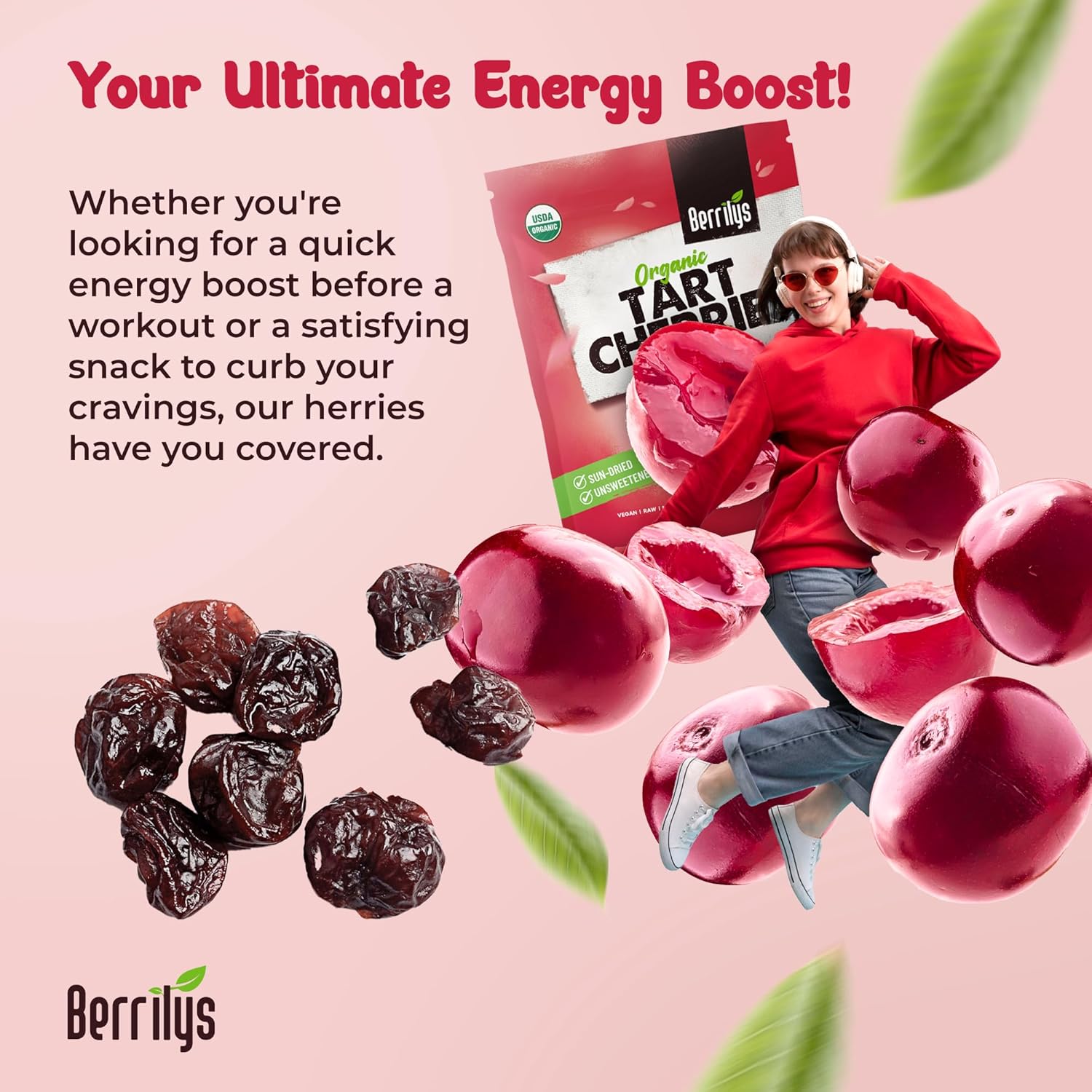 organic-pitted-dried-tart-cherries-10-oz---non-gmo-kosher-unsulfured---no-added-sugar-or-oil---healthy-snack-baking-ingredient-5